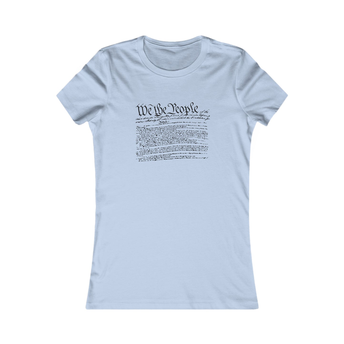 Constitution Preamble Women's Favorite Tee