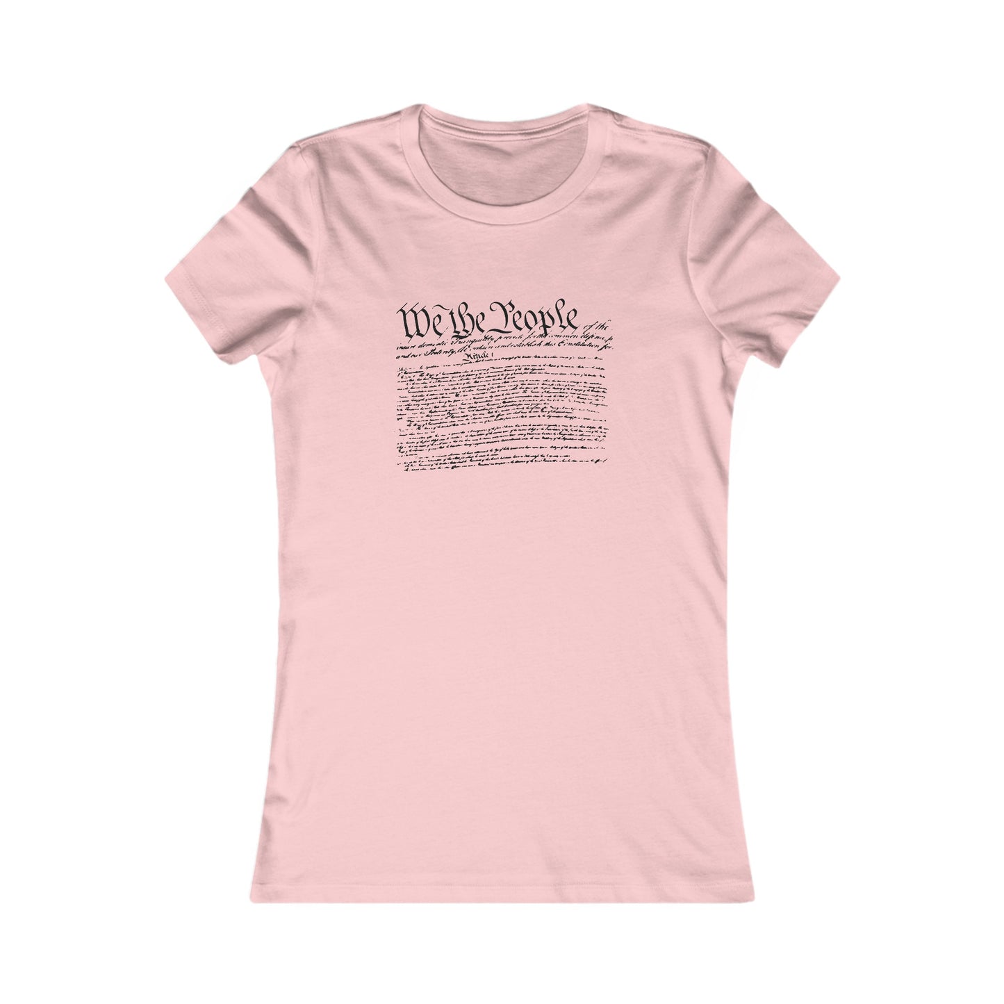 Constitution Preamble Women's Favorite Tee