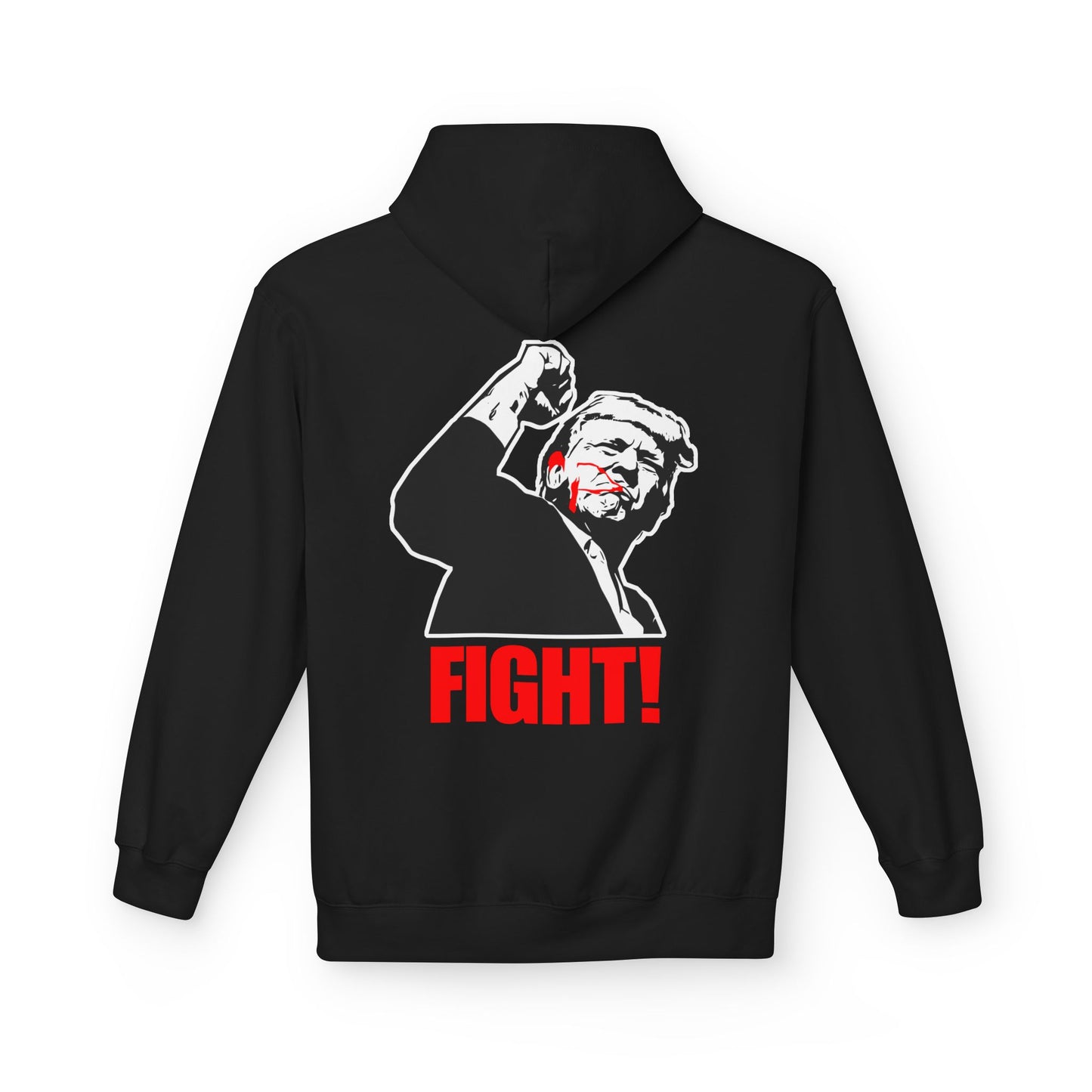 Trump 3:16 Fight! Softstyle Fleece Hoodie