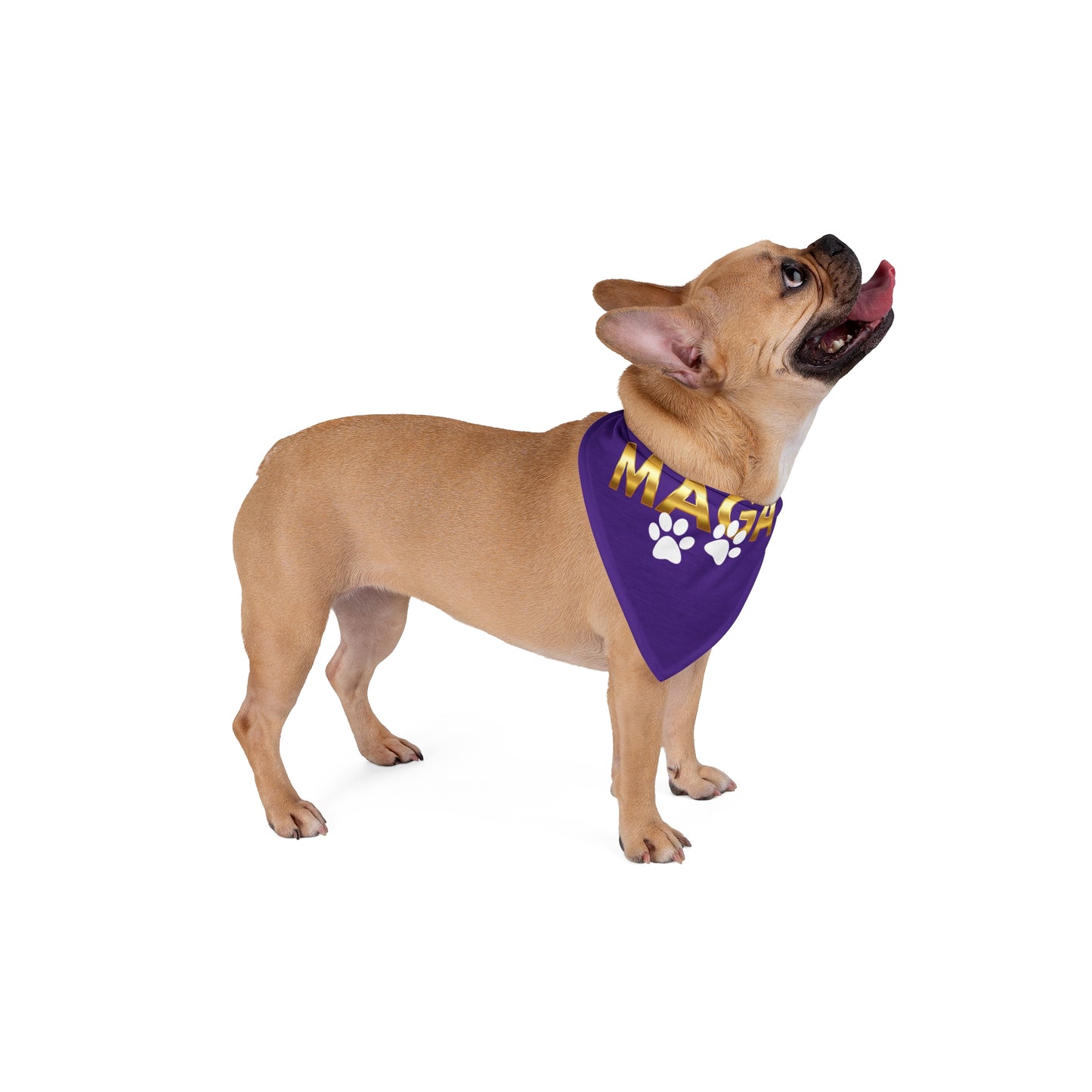 MAGA Purple Pet Bandana