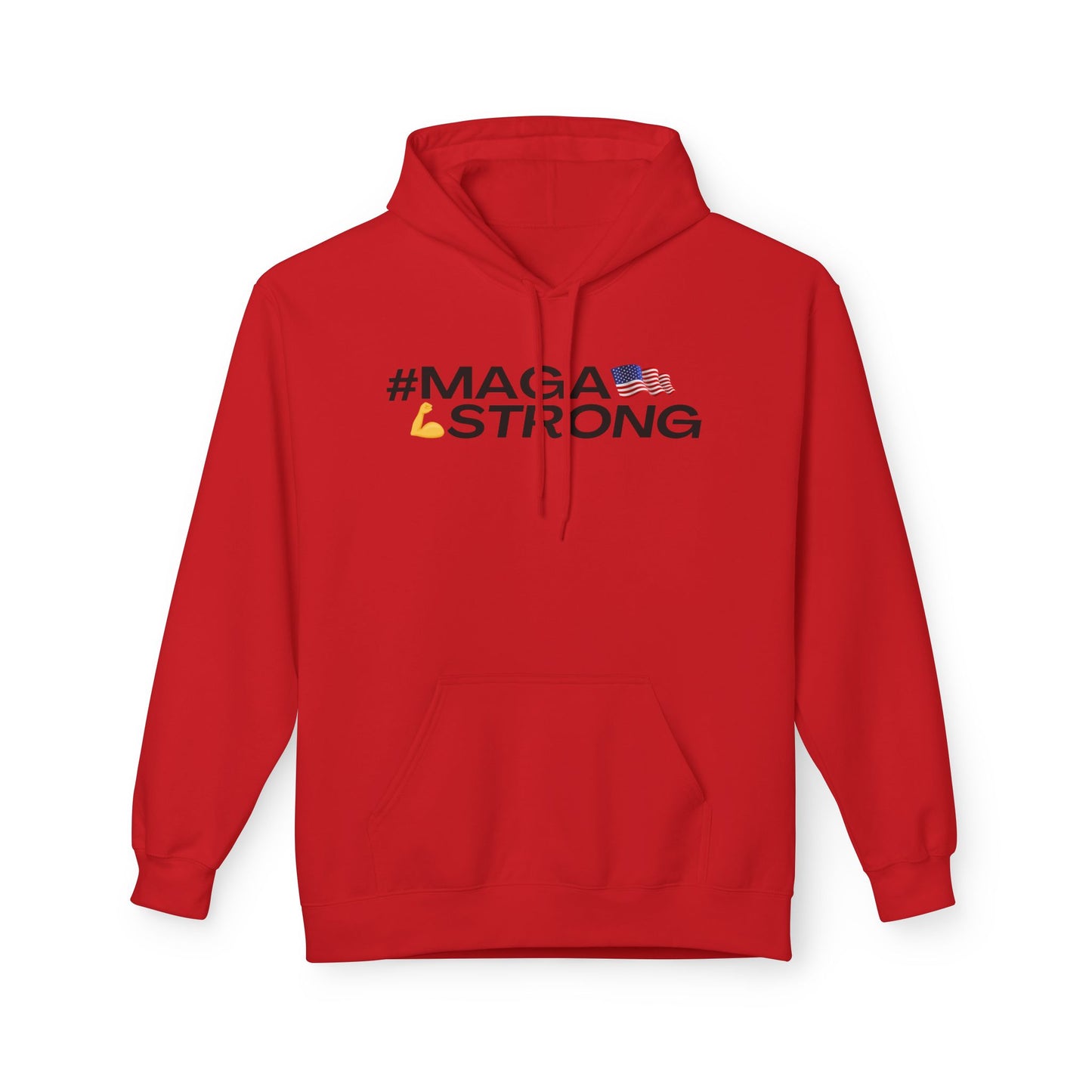 MAGA Strong Softstyle Fleece Hoodie