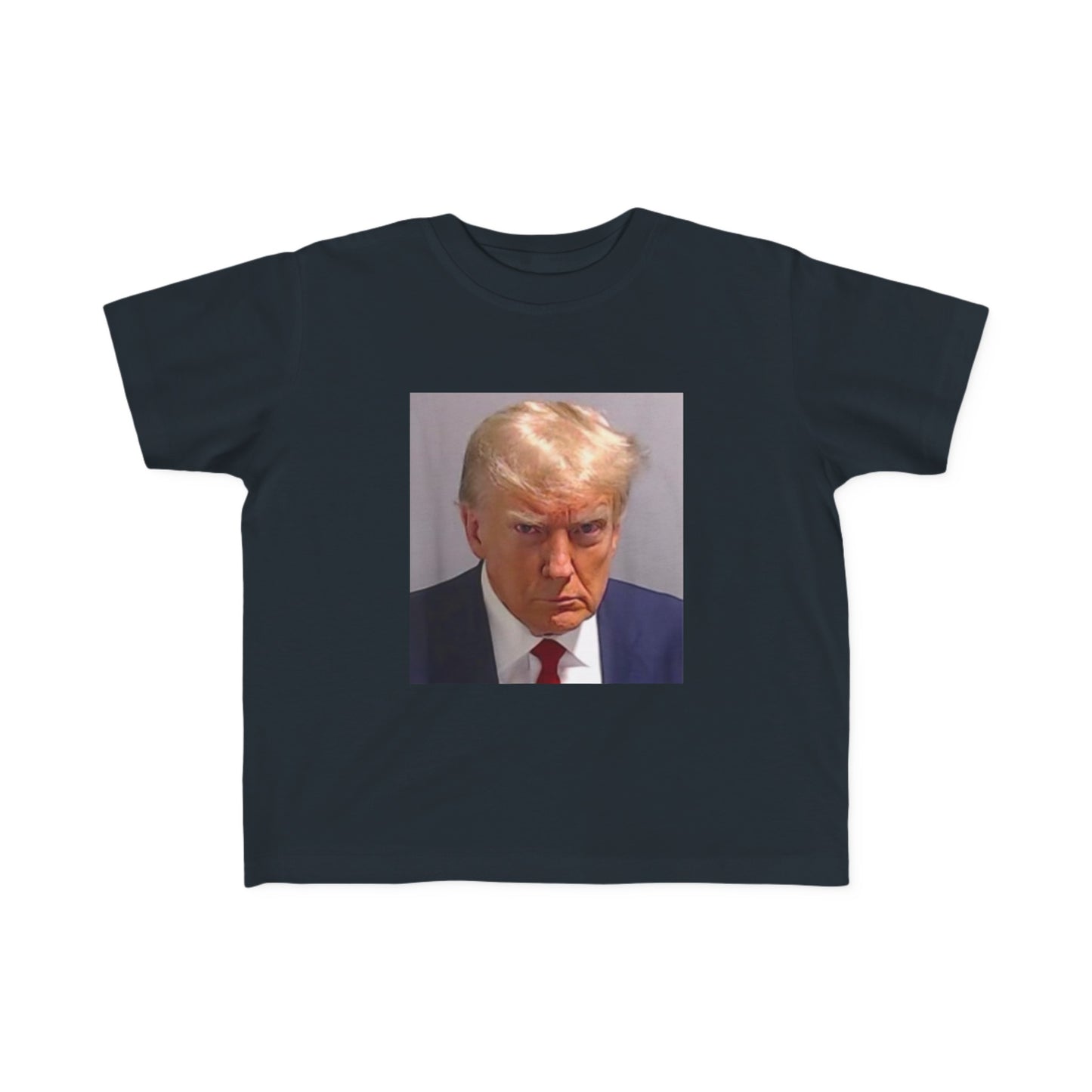 Trump Mugshot Toddler's Fine Jersey Tee