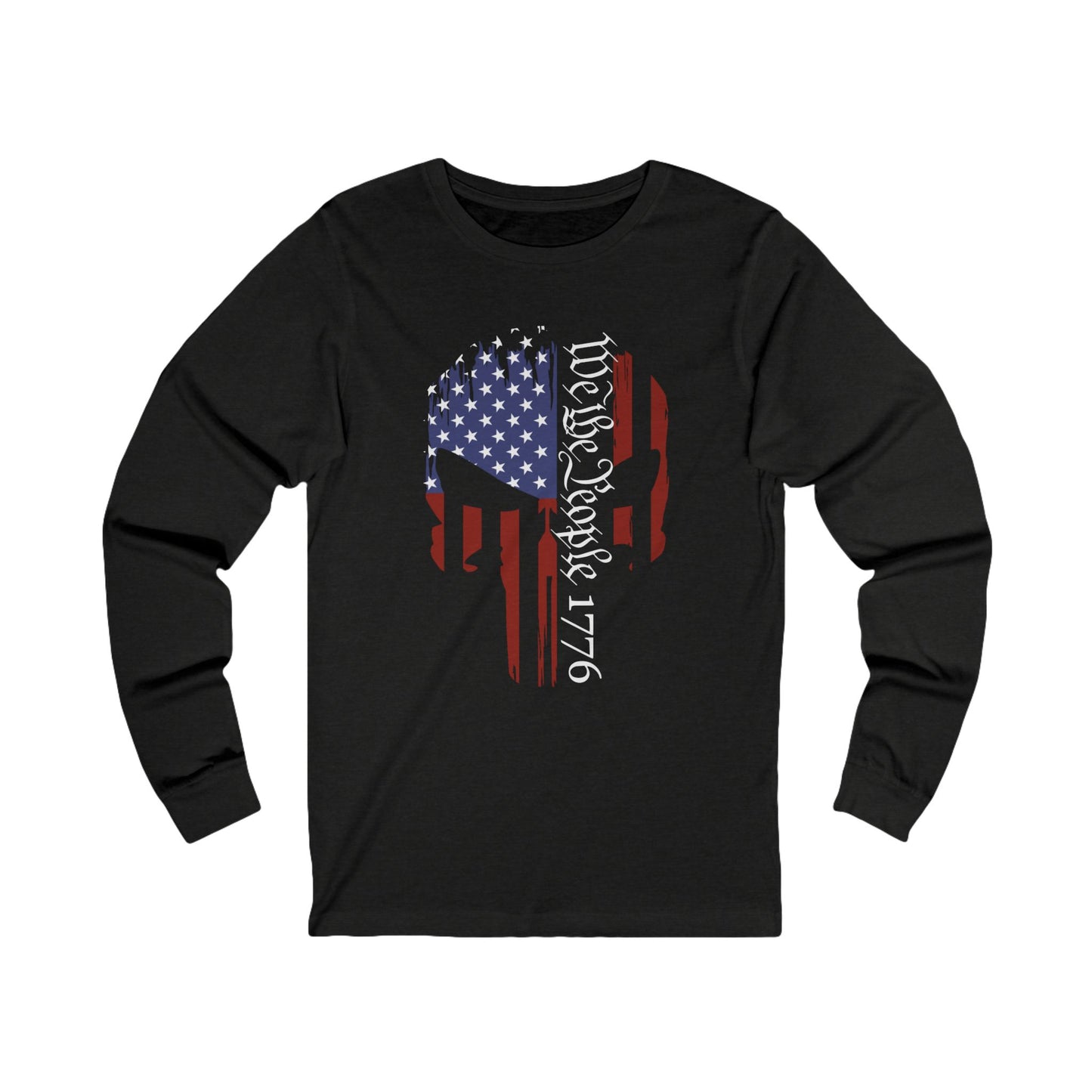 Punisher- We The People 1776 Unisex Jersey Long Sleeve Tee