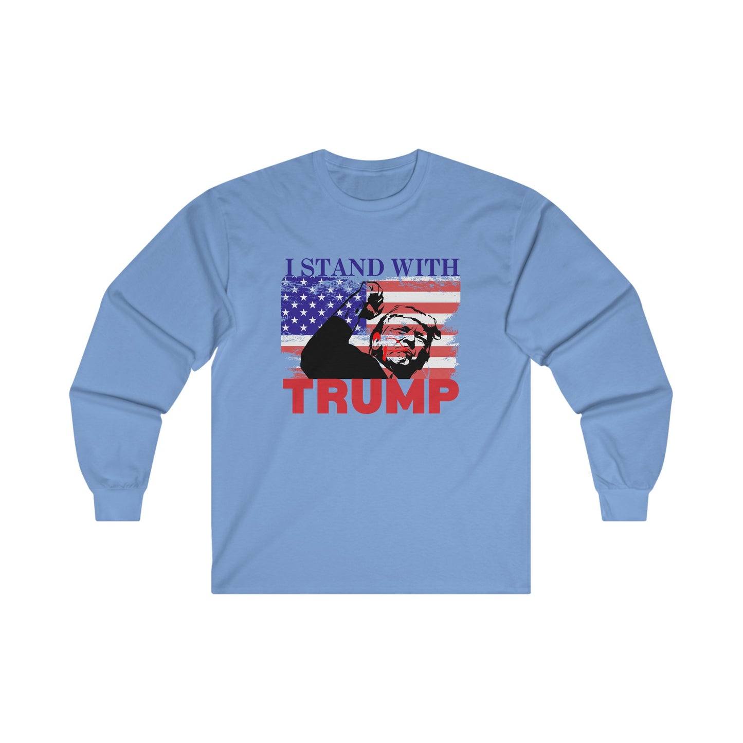 I Stand With Trump Unisex Ultra Cotton Long Sleeve Tee