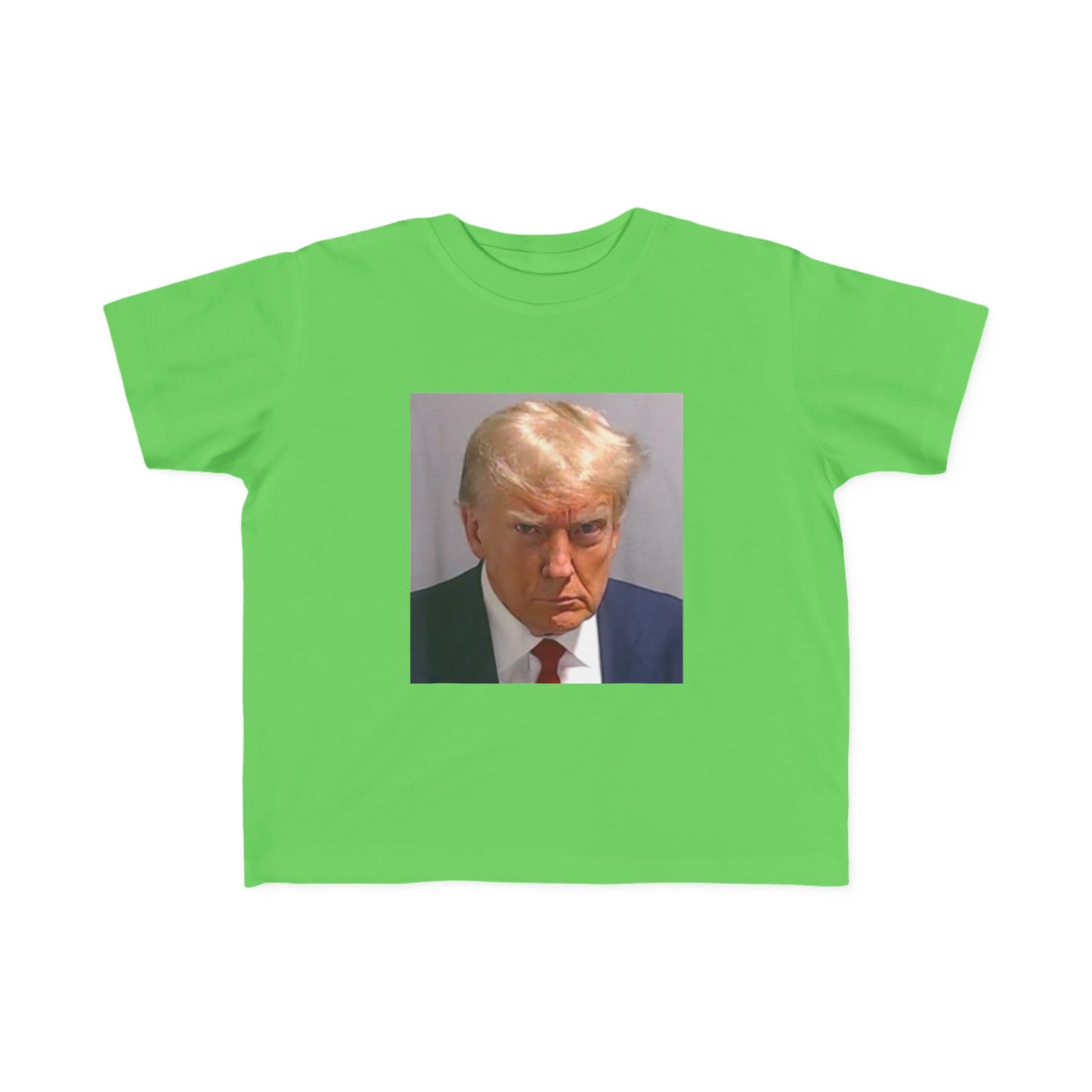 Trump Mugshot Toddler's Fine Jersey Tee