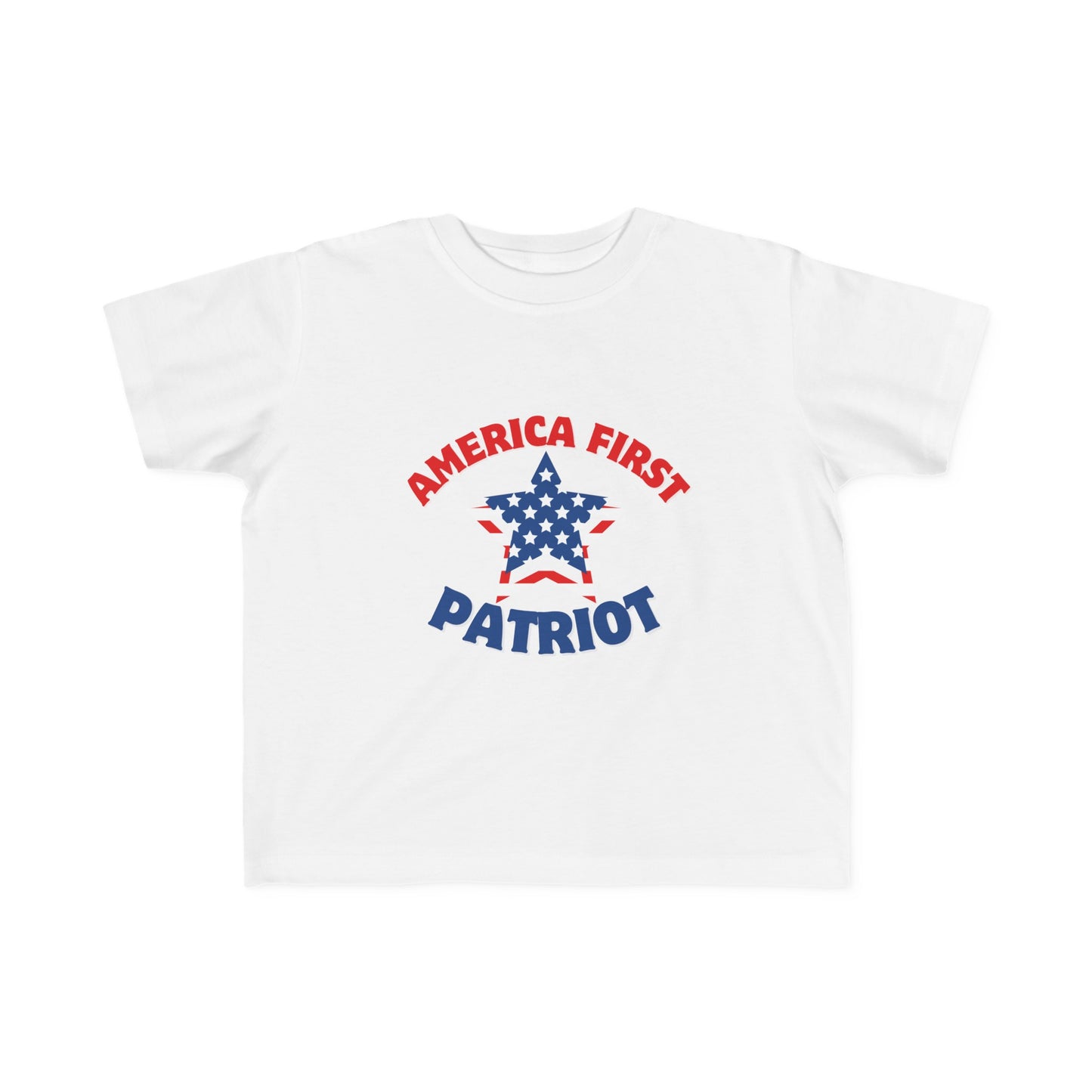 America First Patriot Toddler's Fine Jersey Tee