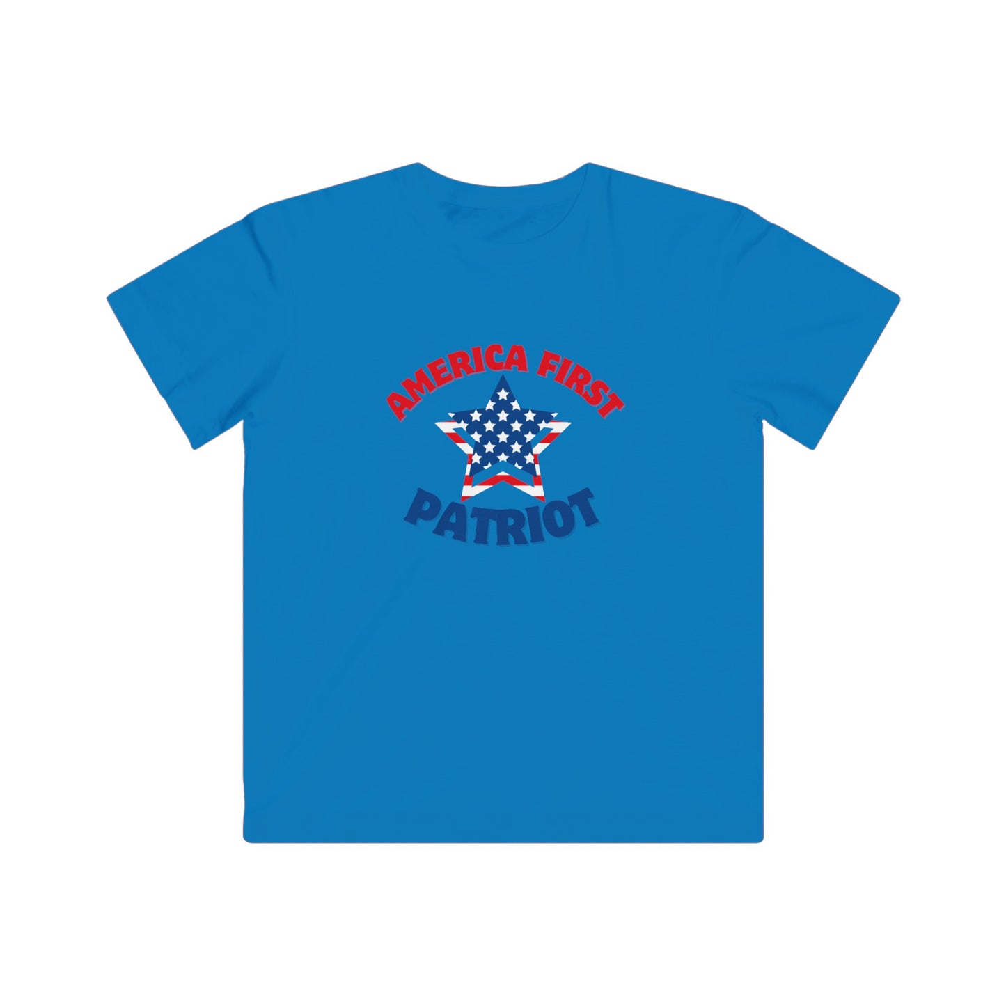 America First Patriot Kids Fine Jersey Tee