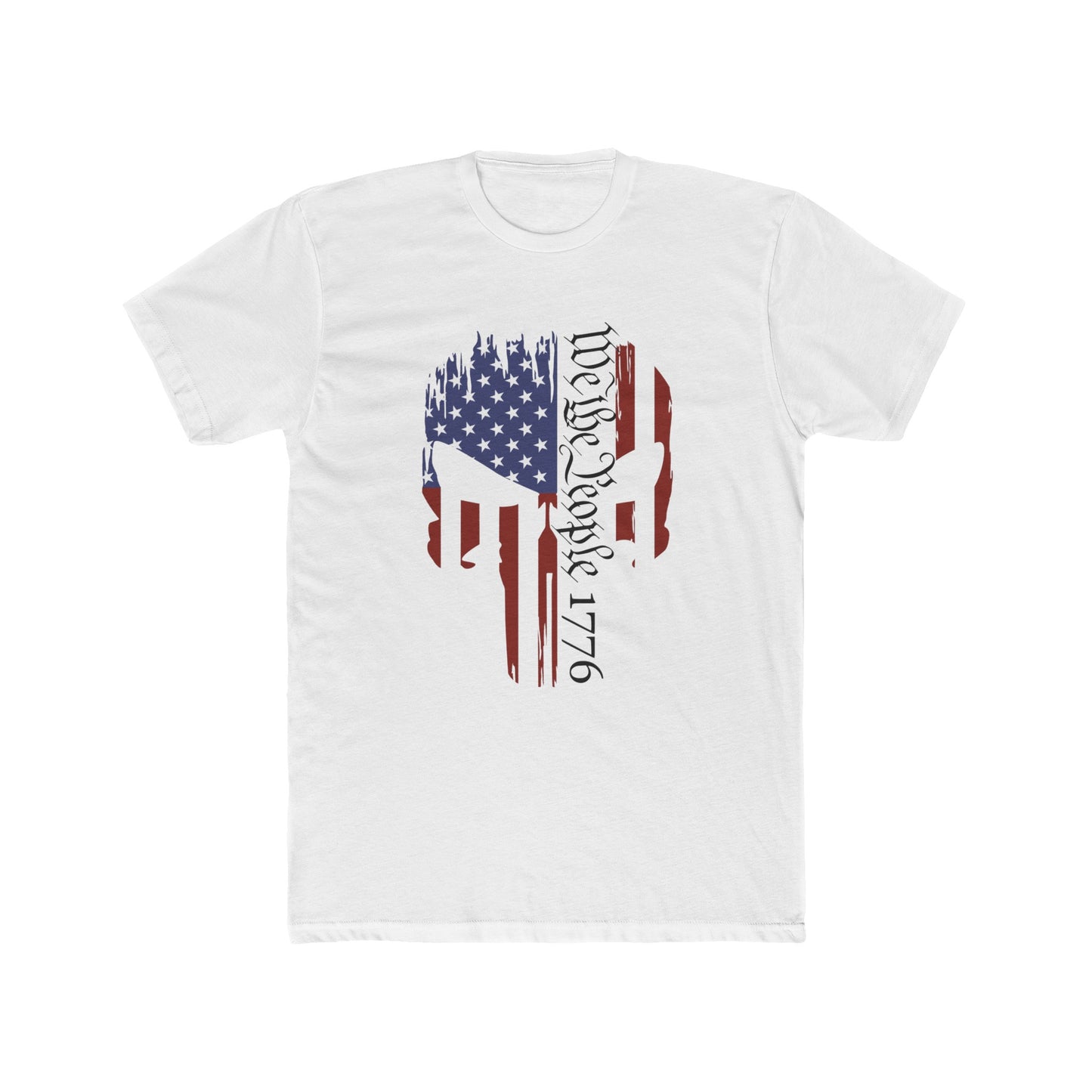 Punisher- We The People 1776 Cotton Crew Tee