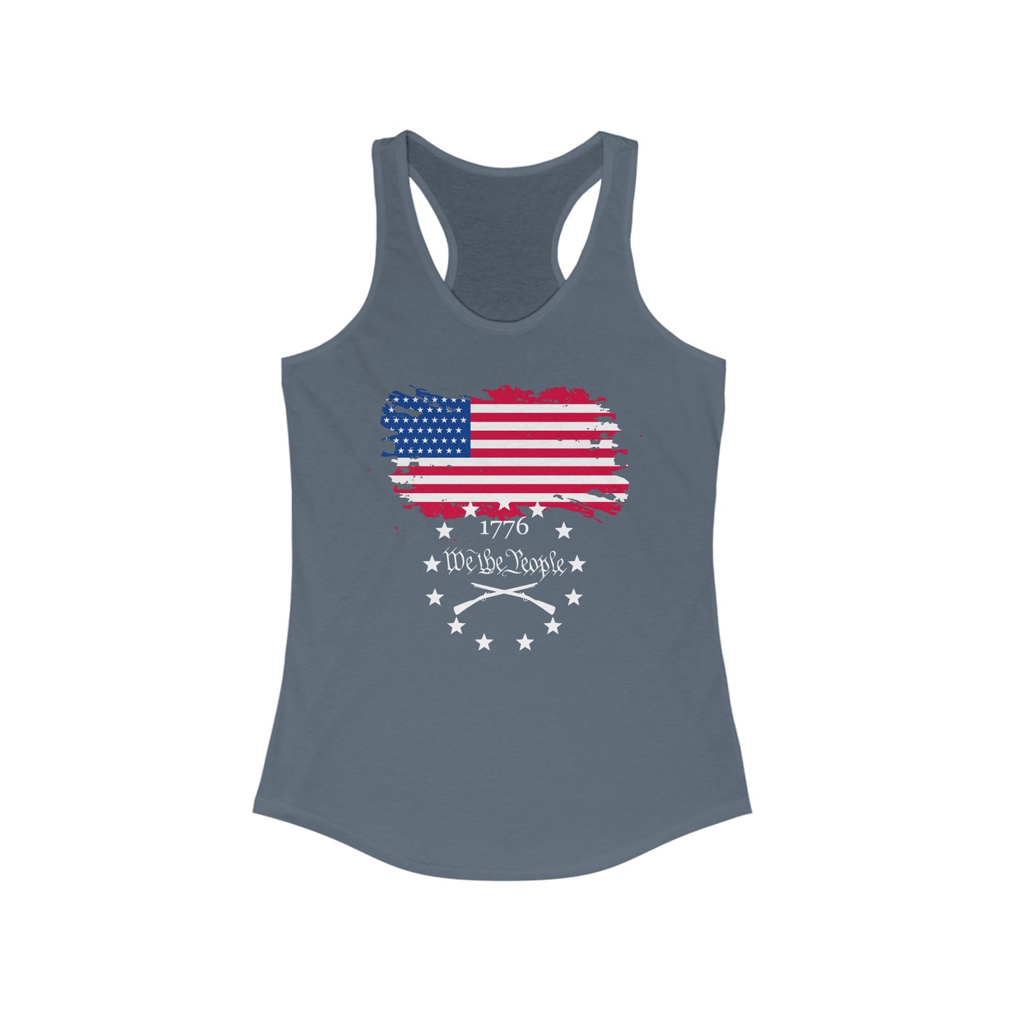 We The People 1776 Women's Ideal Racerback Tank