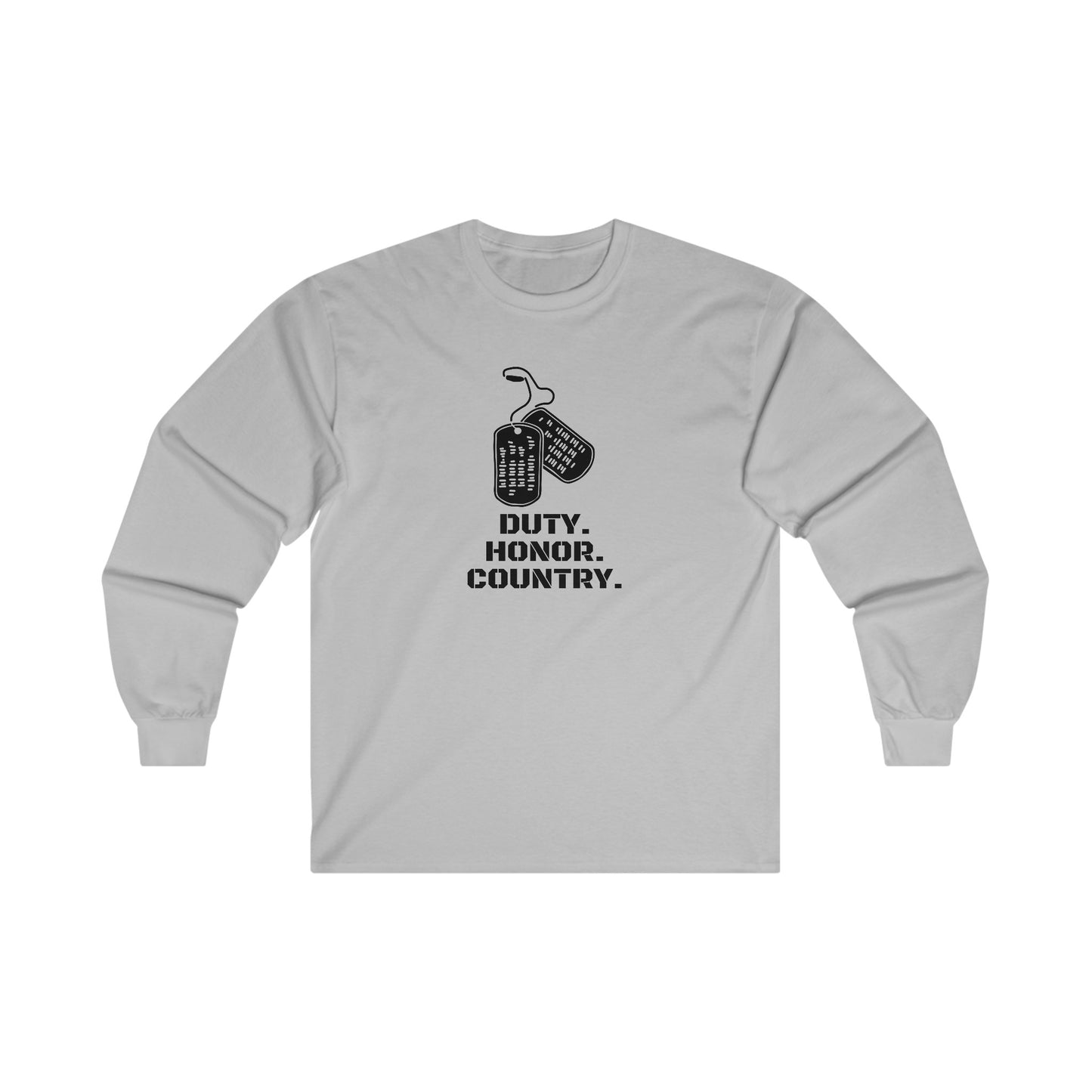 Duty-Honor-Coutry Unisex Ultra Cotton Long Sleeve Tee