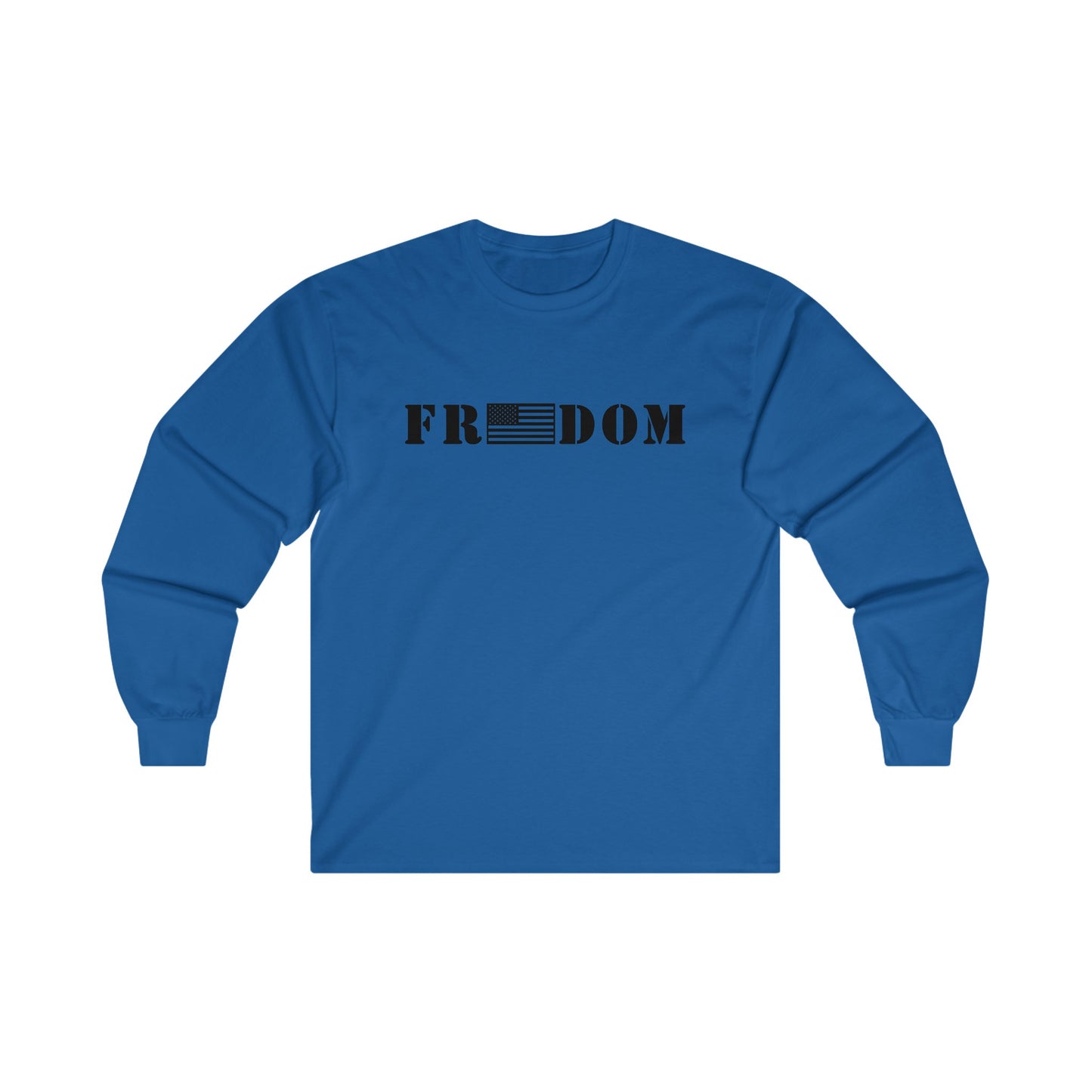 Freedom- Flag Unisex Ultra Cotton Long Sleeve Tee