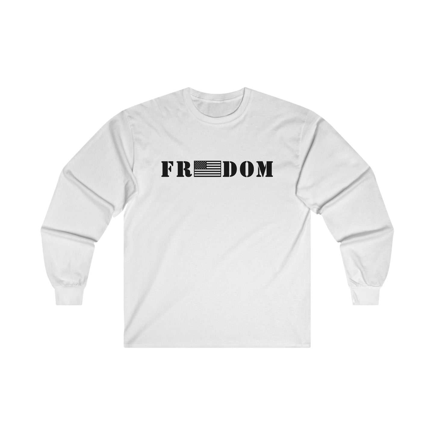 Freedom- Flag Unisex Ultra Cotton Long Sleeve Tee