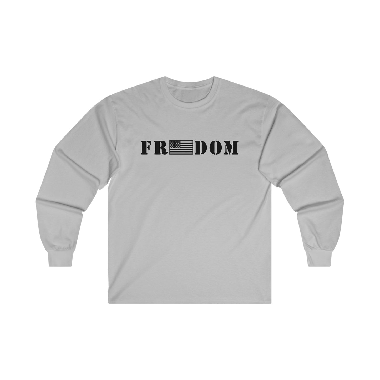 Freedom- Flag Unisex Ultra Cotton Long Sleeve Tee