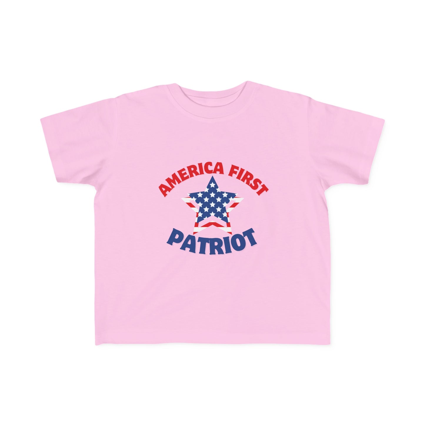 America First Patriot Toddler's Fine Jersey Tee