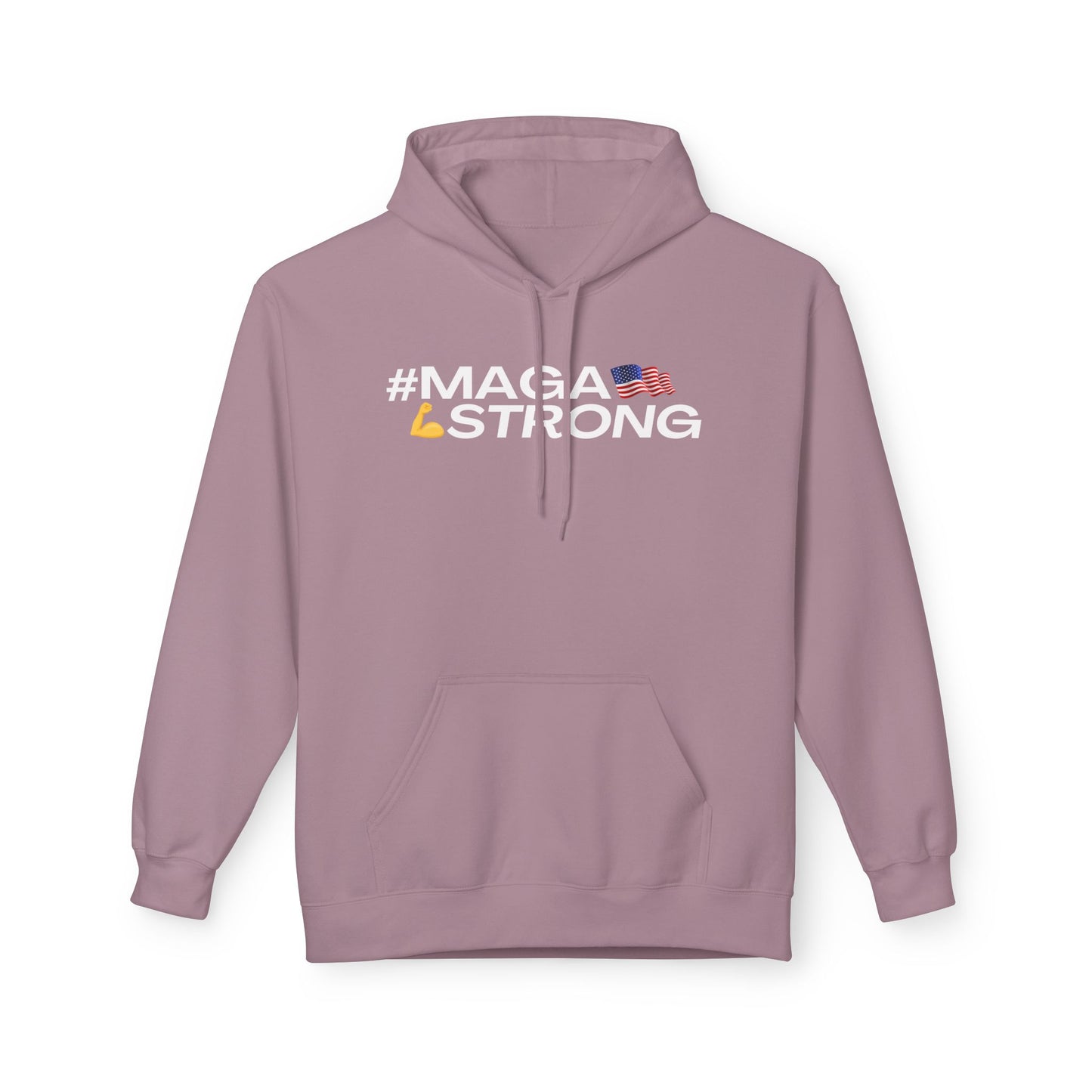 MAGA Strong Softstyle Fleece Hoodie