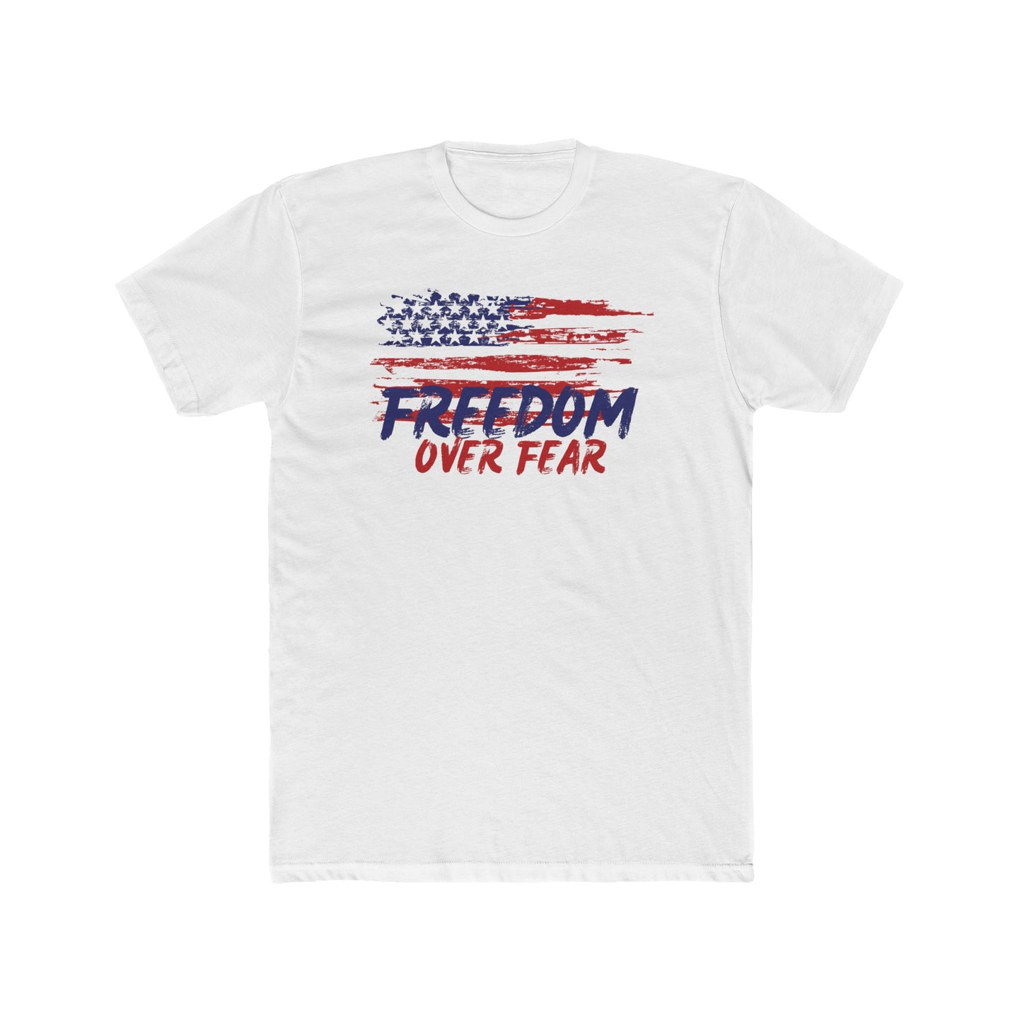 Freedom Over Fear Cotton Crew Tee