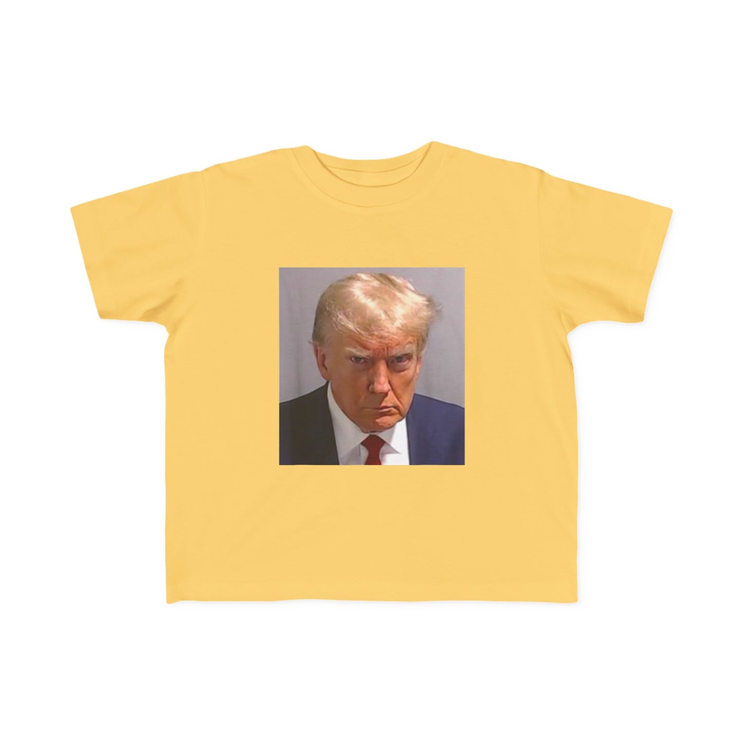 Trump Mugshot Toddler's Fine Jersey Tee