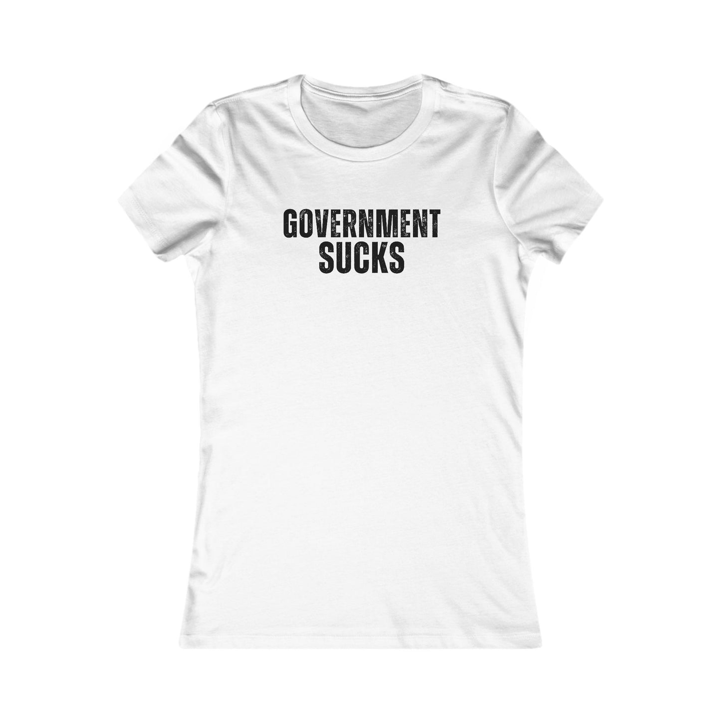 Government Sucks Women's Favorite Tee