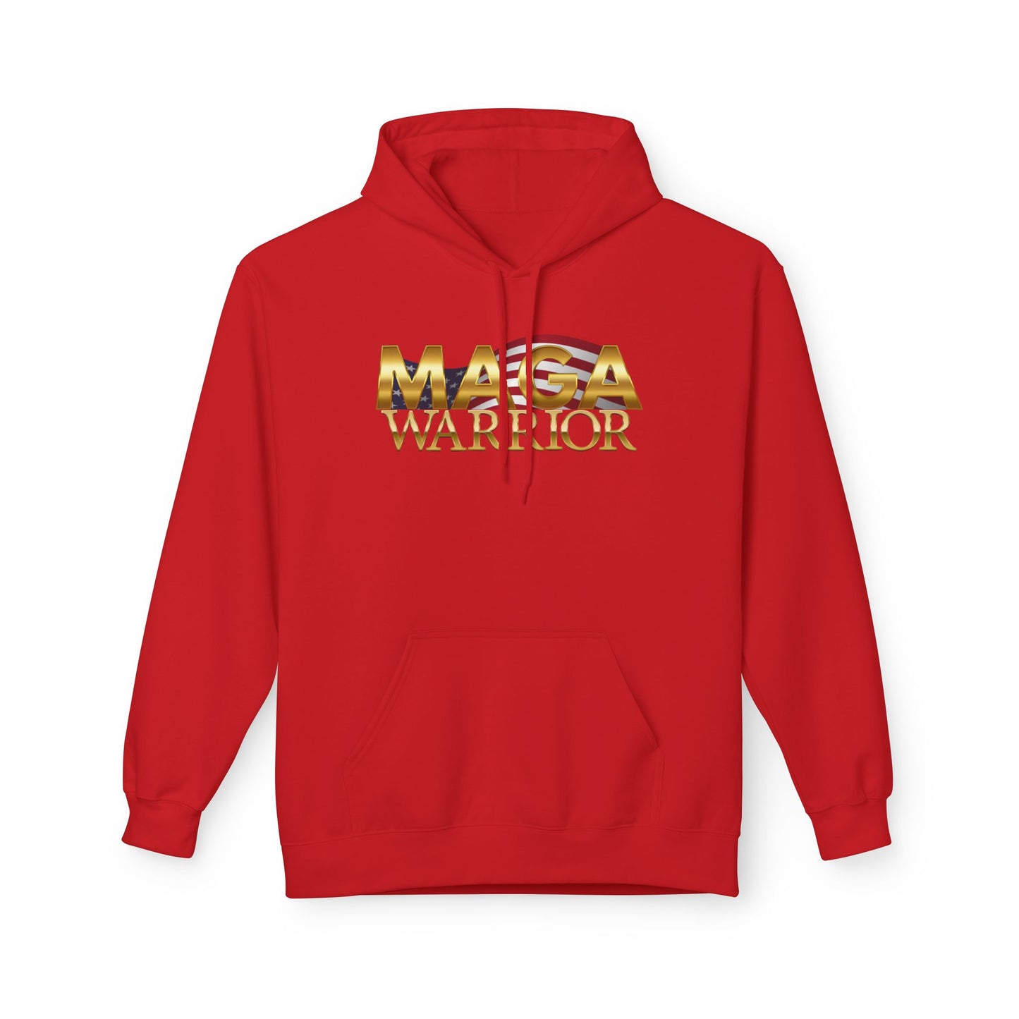 MAGA Warrior Softstyle Fleece Hoodie