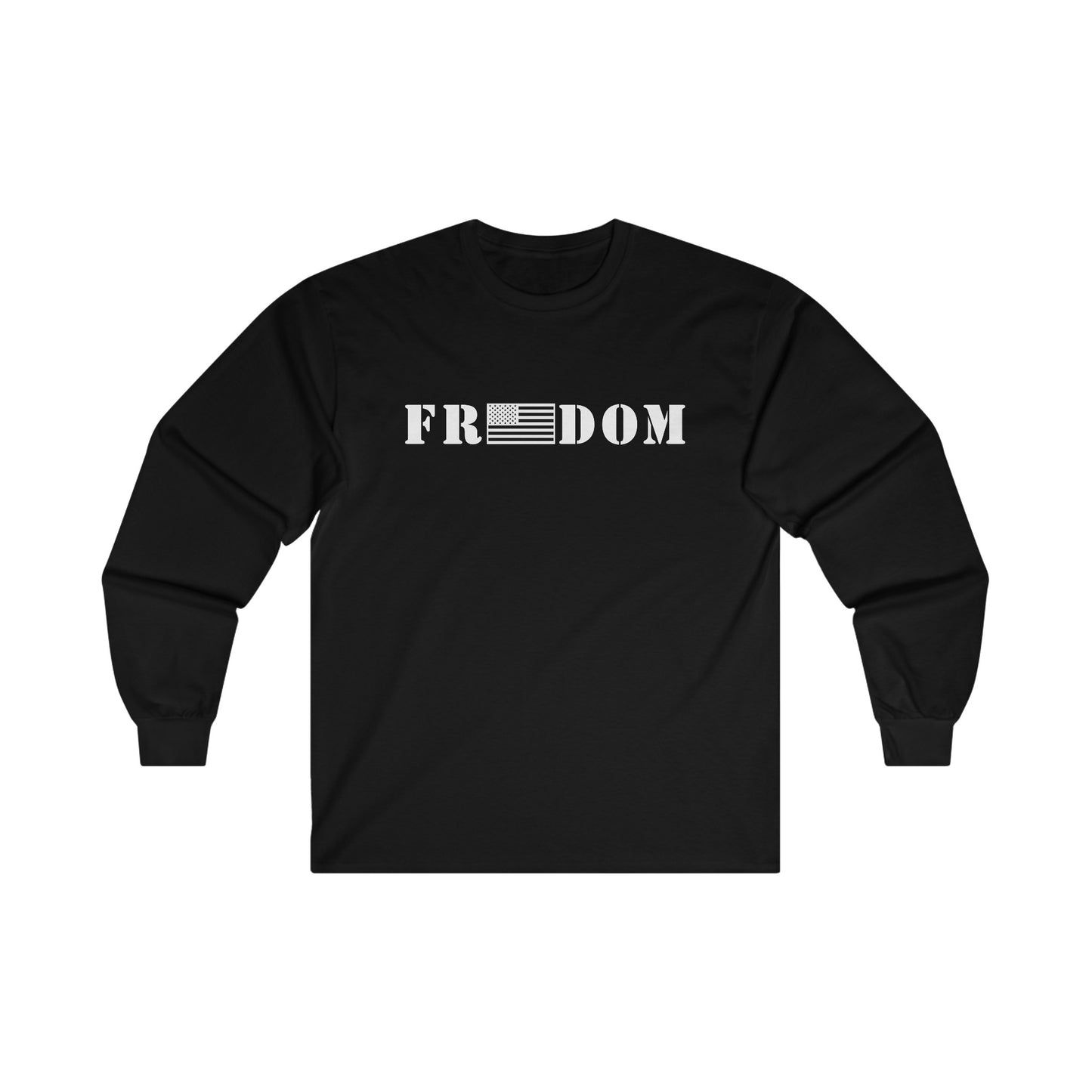 Freedom- Flag Unisex Ultra Cotton Long Sleeve Tee