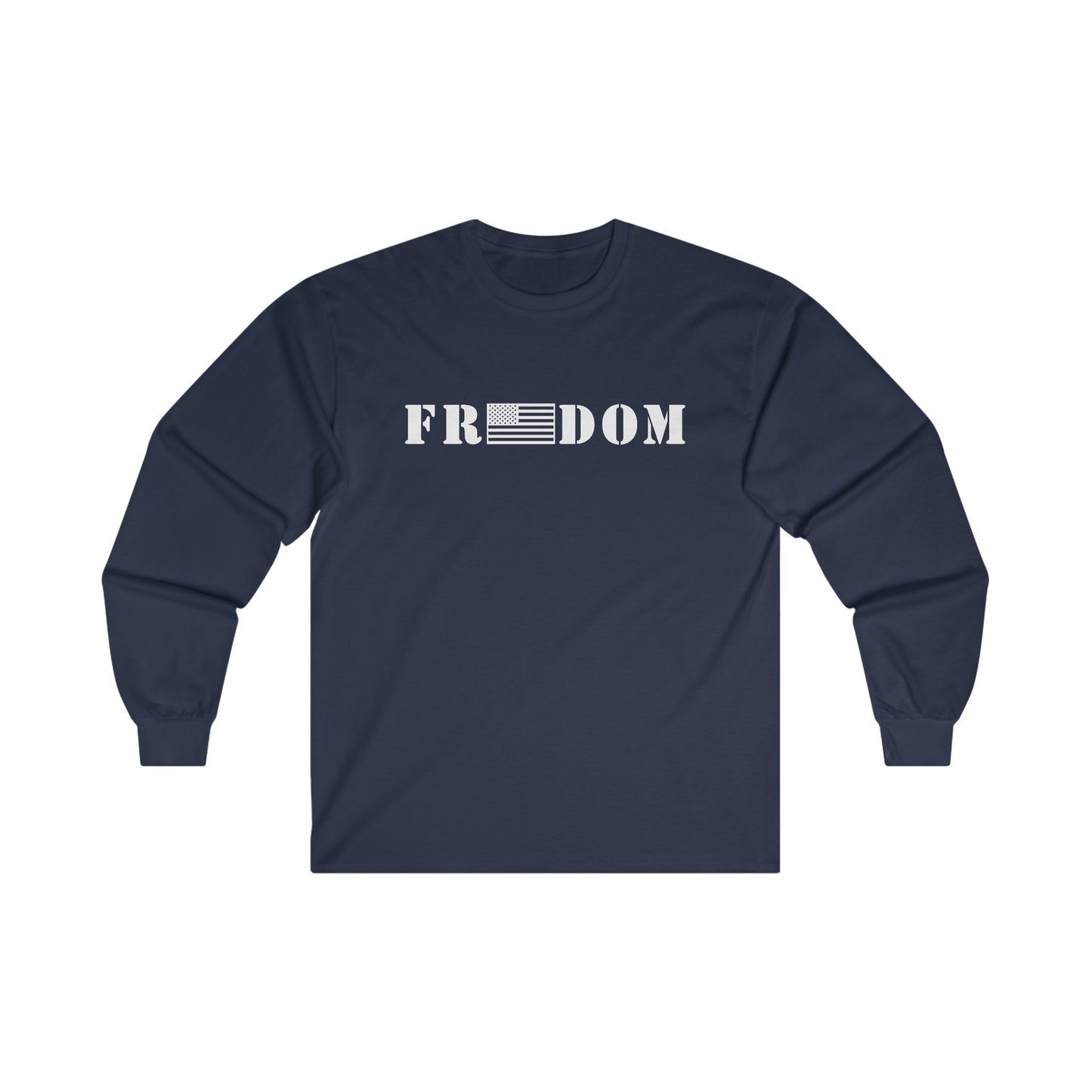 Freedom- Flag Unisex Ultra Cotton Long Sleeve Tee