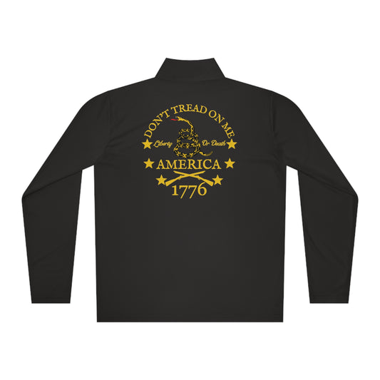 Don't Tread on Me Unisex Quarter-Zip Pullover