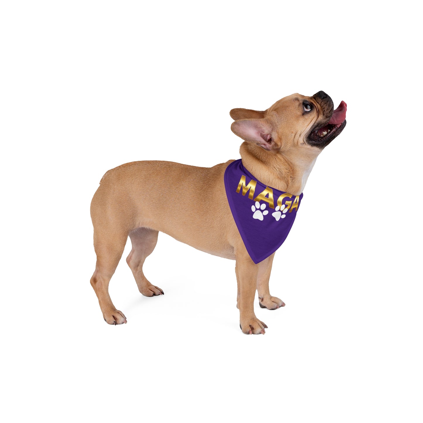 MAGA Purple Pet Bandana