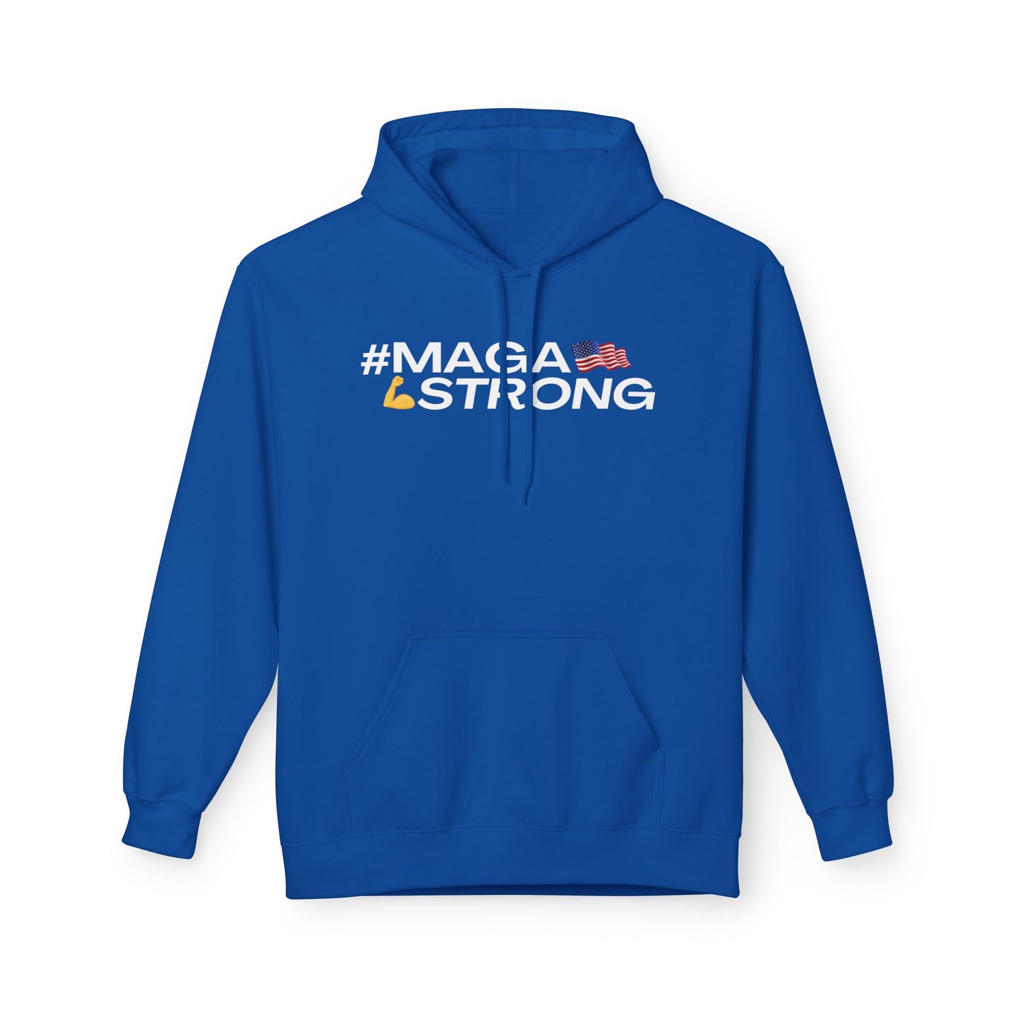 MAGA Strong Softstyle Fleece Hoodie