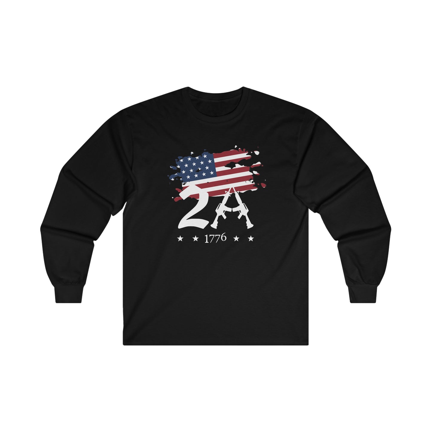 2A 2nd Amendment 1776 Unisex Ultra Cotton Long Sleeve Tee