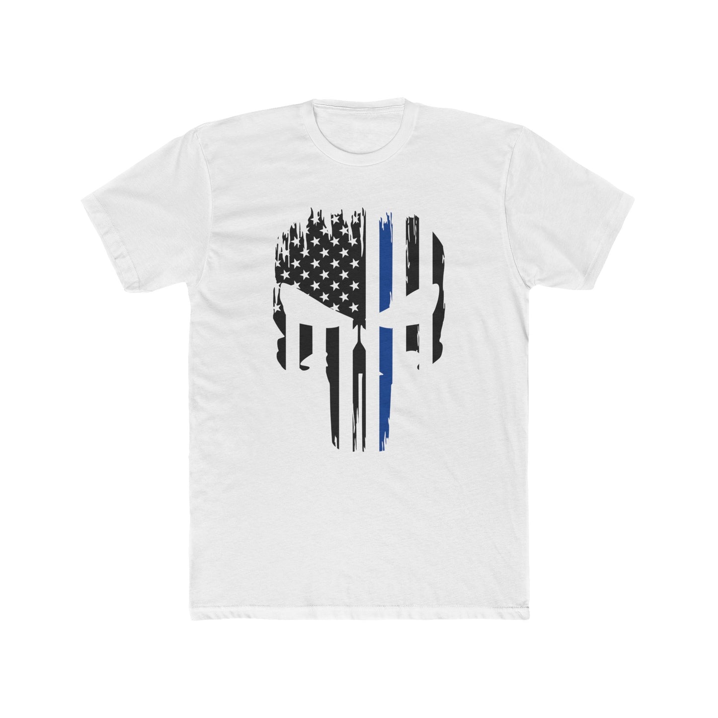 Punisher- Police Edition, Cotton Crew Tee