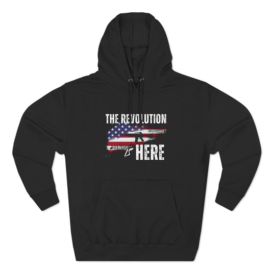 The Revolution Is Here Fleece Hoodie Sweatshirt