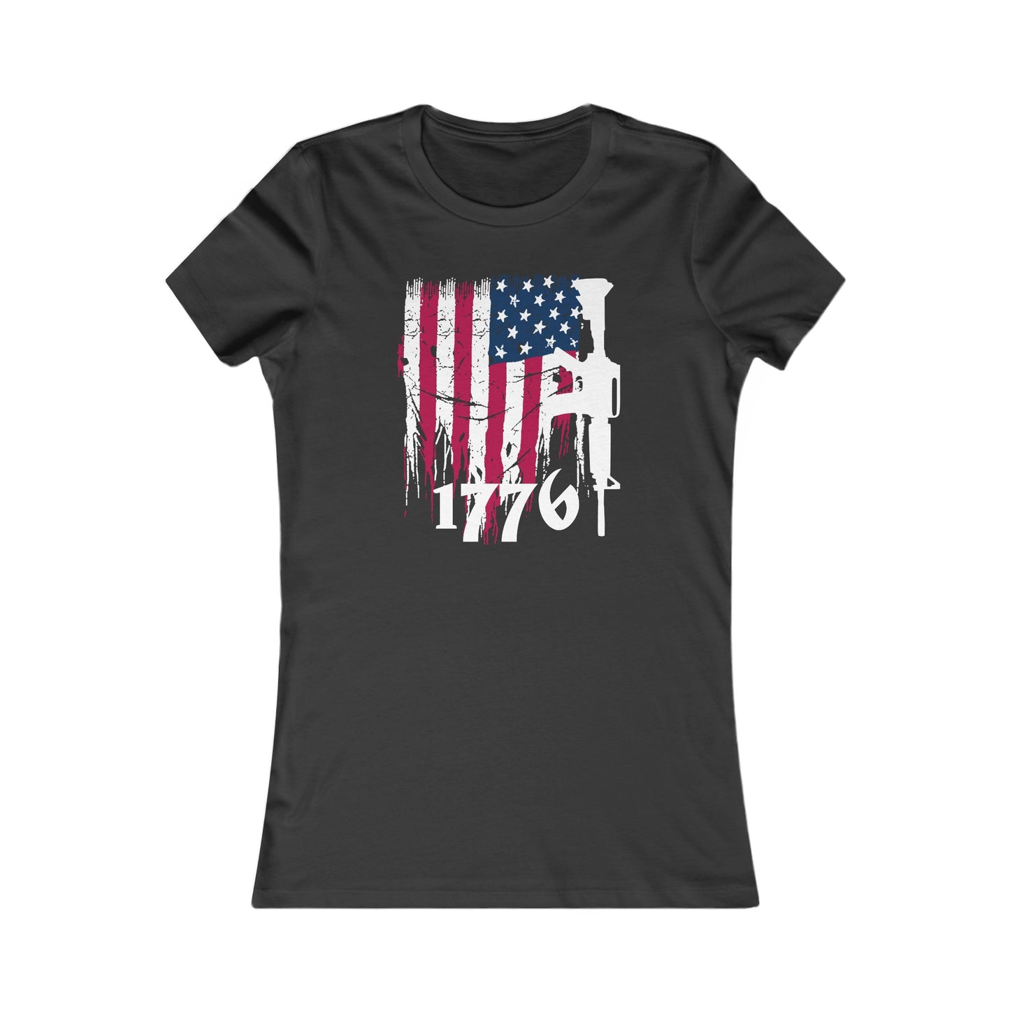 1776 US Flag Women's Favorite Tee