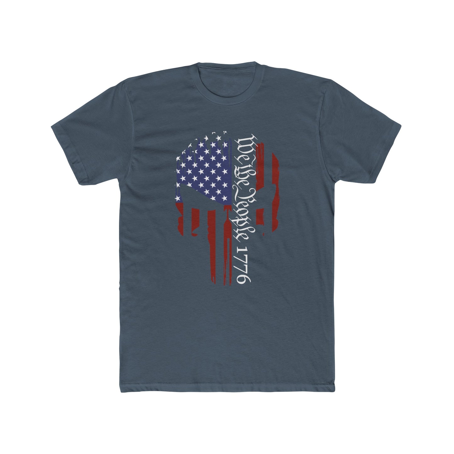 Punisher- We The People 1776 Cotton Crew Tee