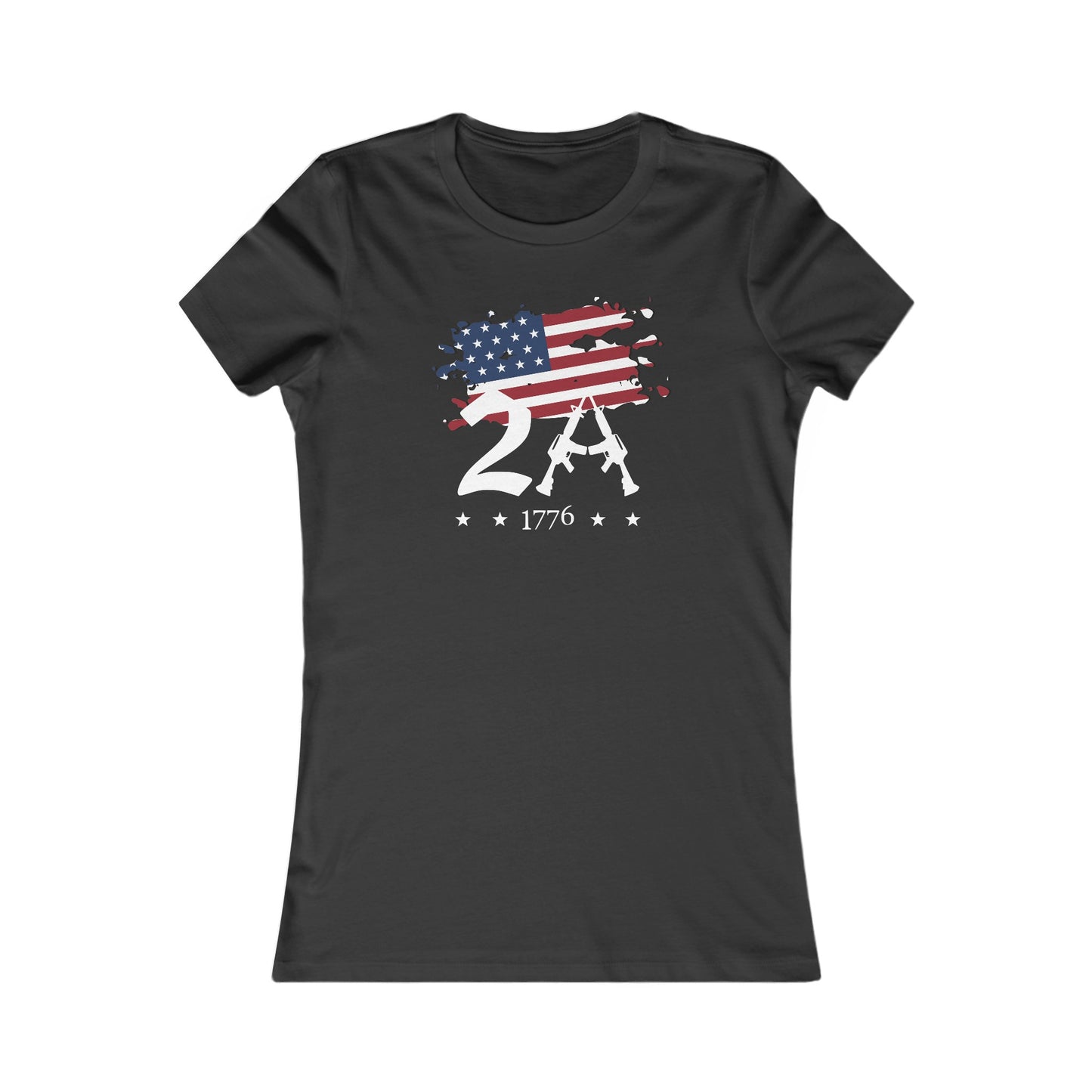 2A 2nd Amendment 1776 Women's Favorite Tee