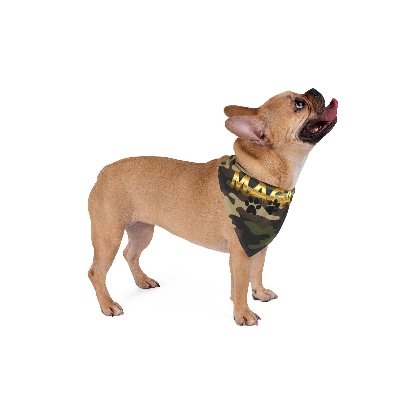 MAGA Army Camo Pet Bandana