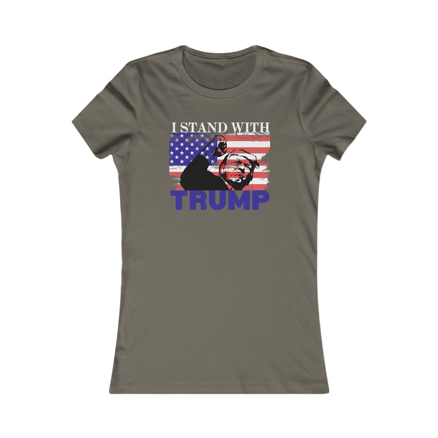 I Stand With TRUMP Women's Favorite Tee