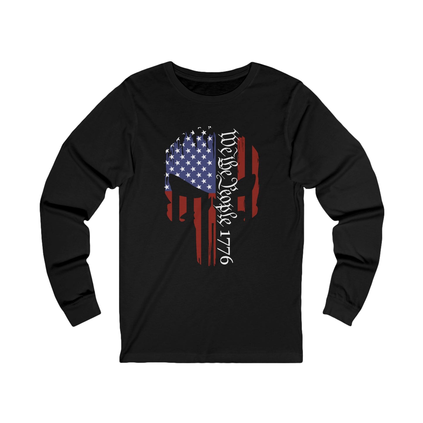 Punisher- We The People 1776 Unisex Jersey Long Sleeve Tee