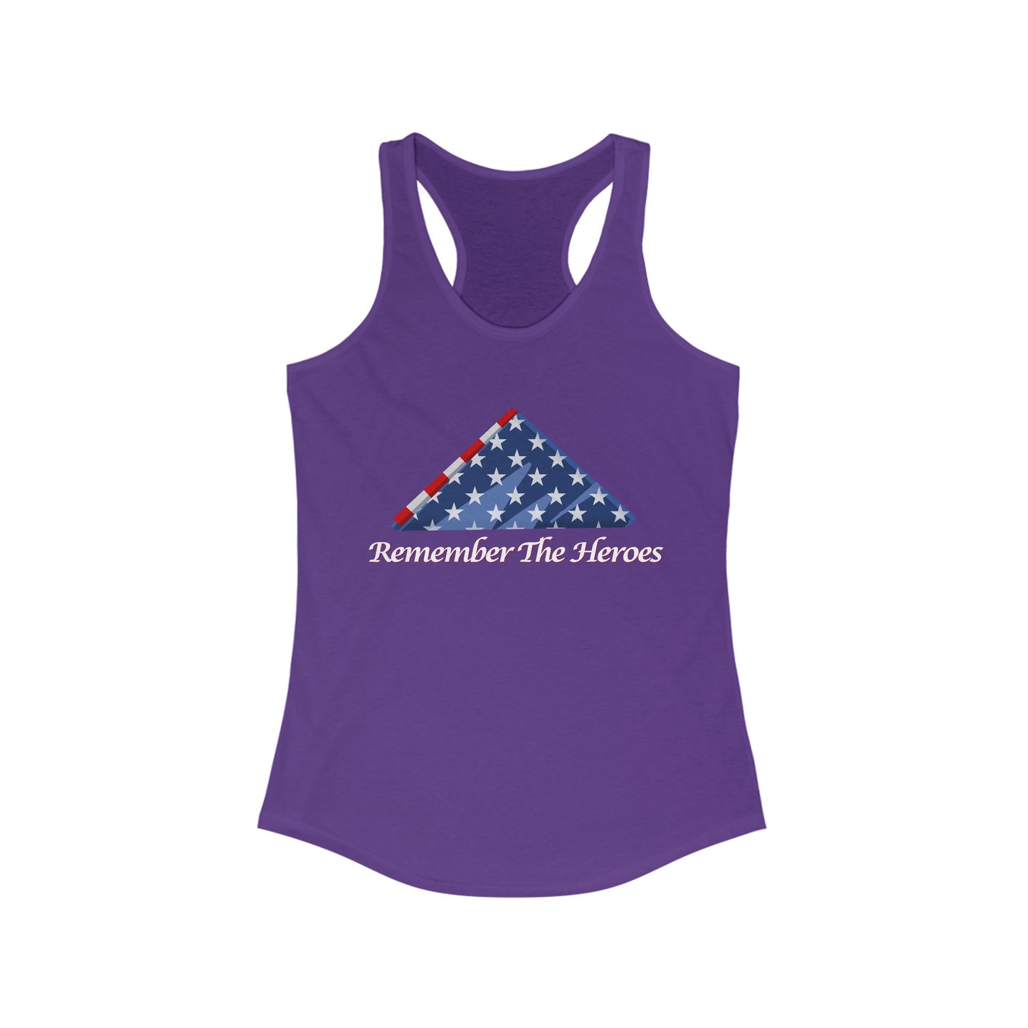 Remember The Heroes Women's Ideal Racerback Tank