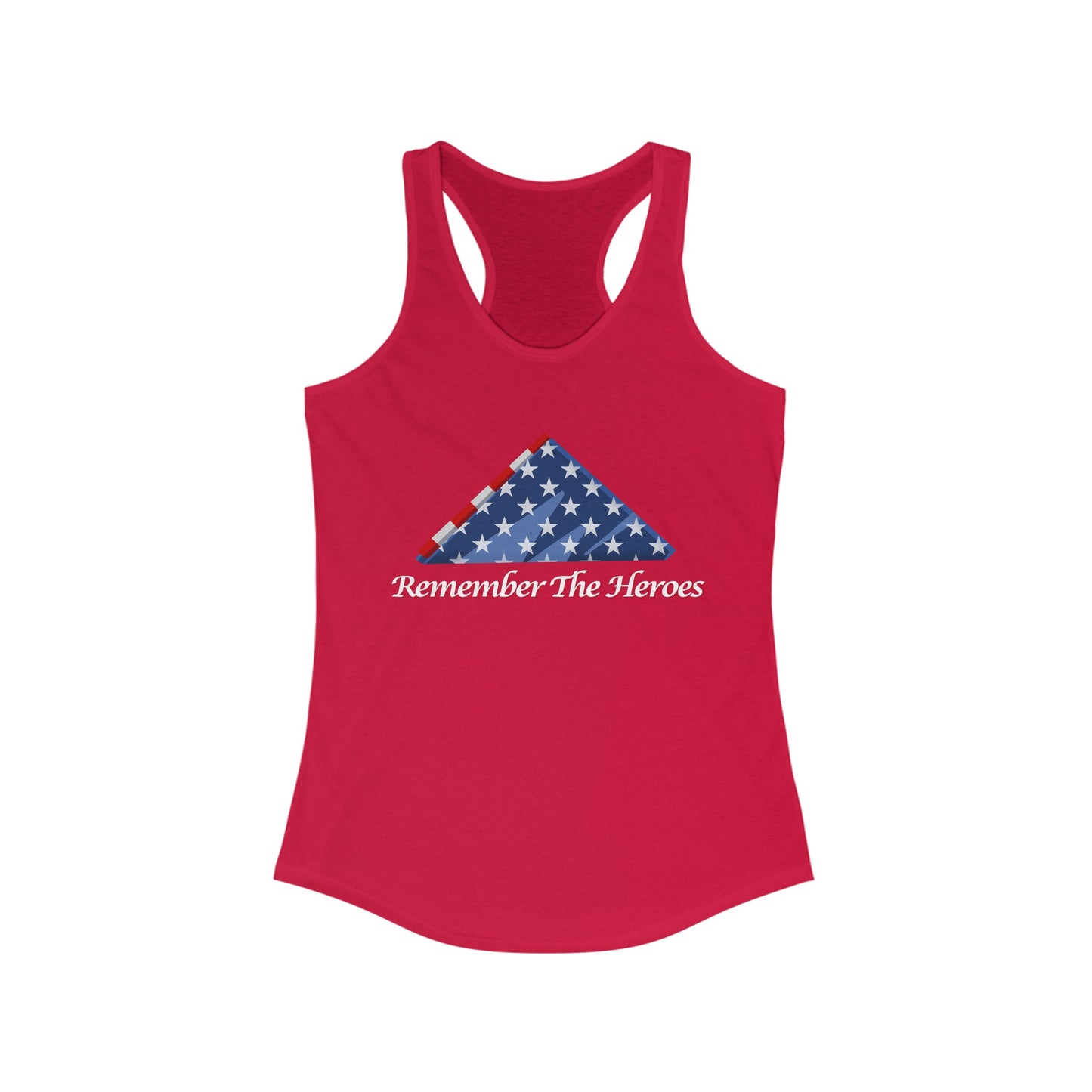 Remember The Heroes Women's Ideal Racerback Tank