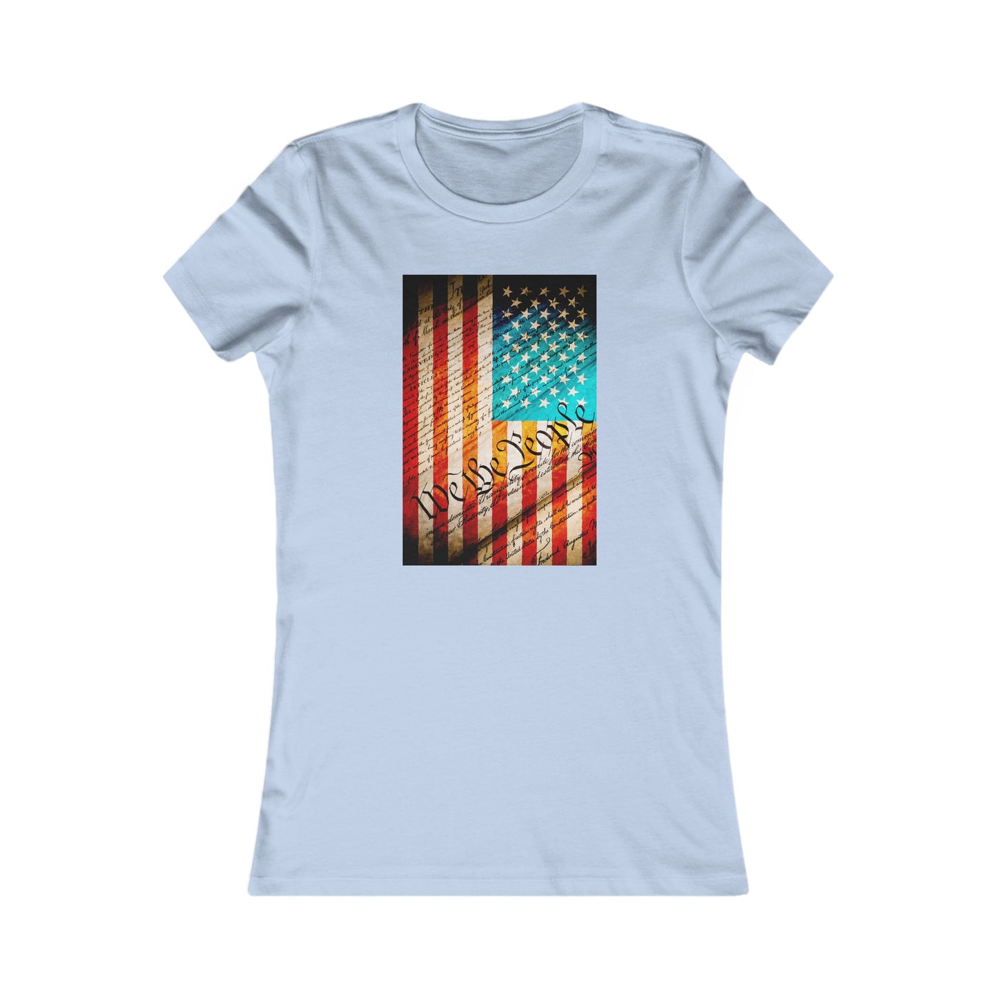 We The People, USA Flag Women's Favorite Tee