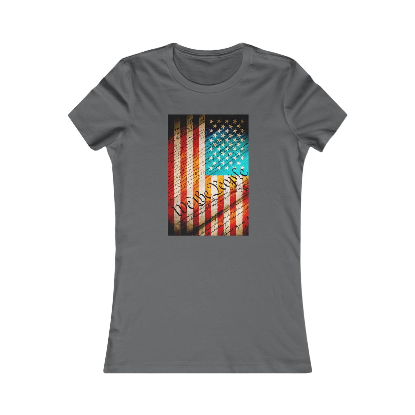 We The People, USA Flag Women's Favorite Tee