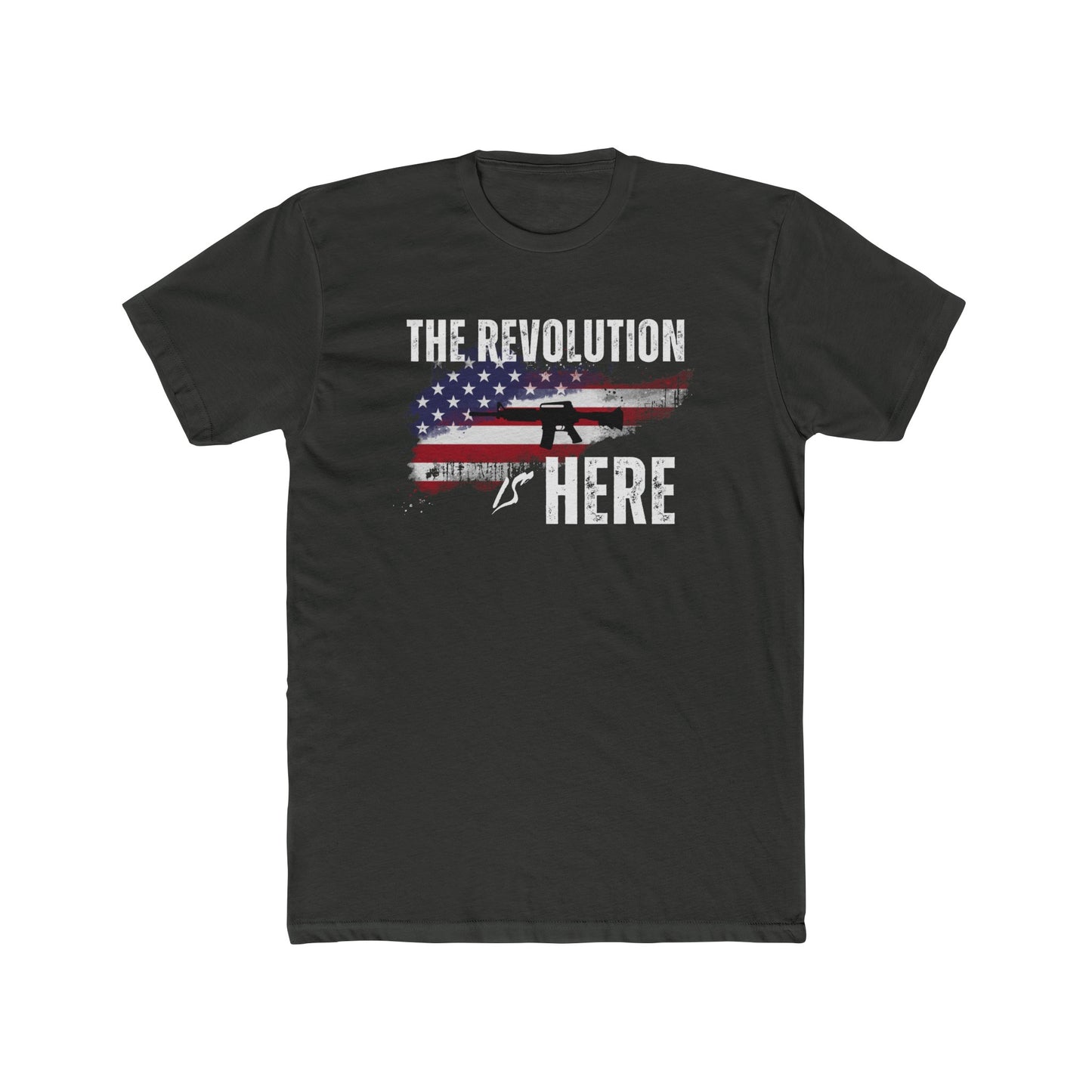 The Revolution is Here Cotton Crew Tee