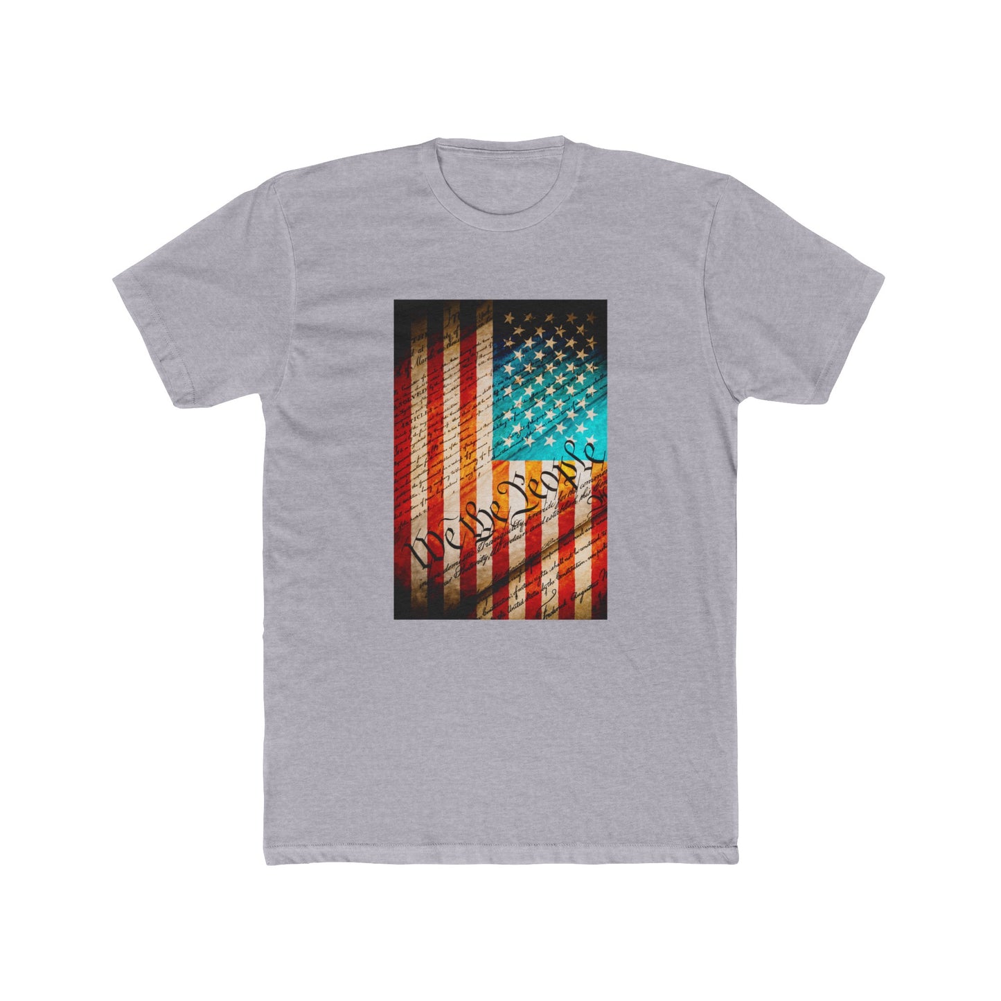 We The People, USA Flag Cotton Crew Tee