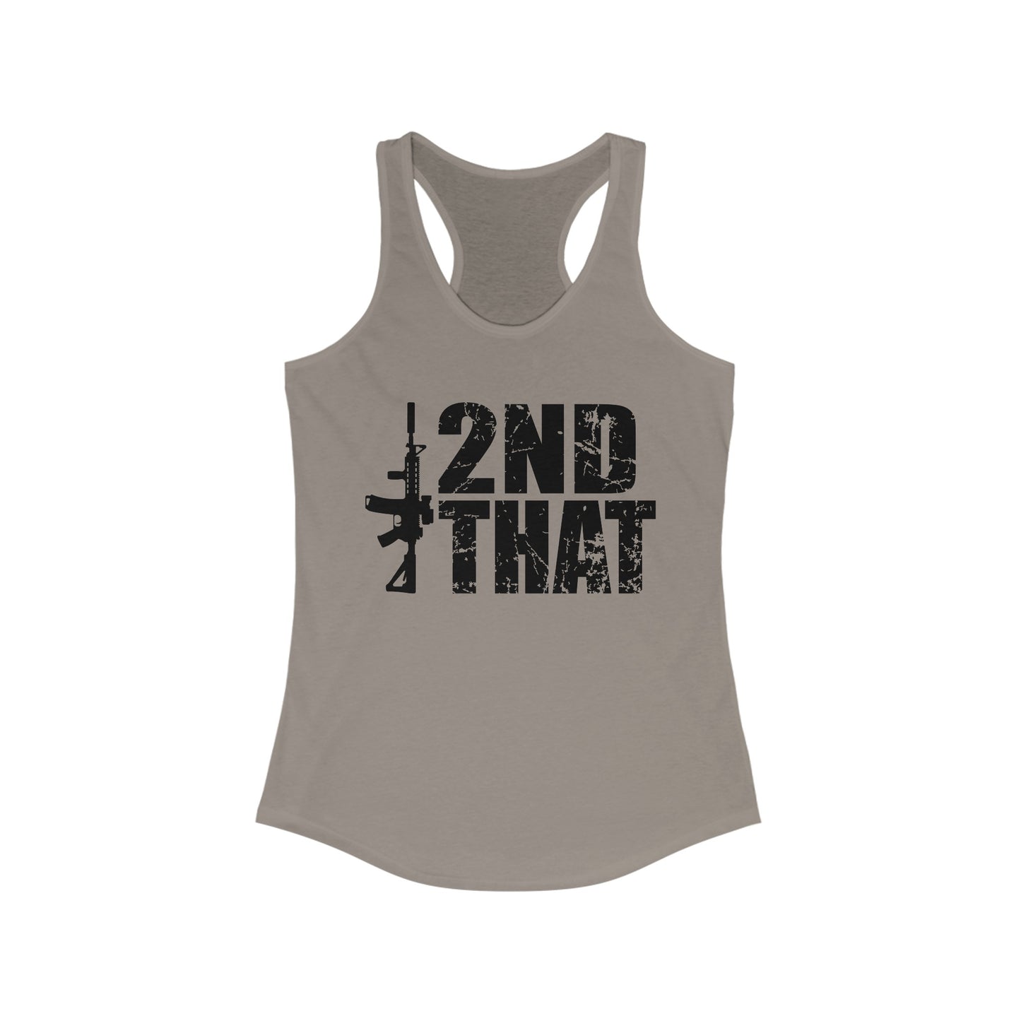 I Second That Women's Ideal Racerback Tank