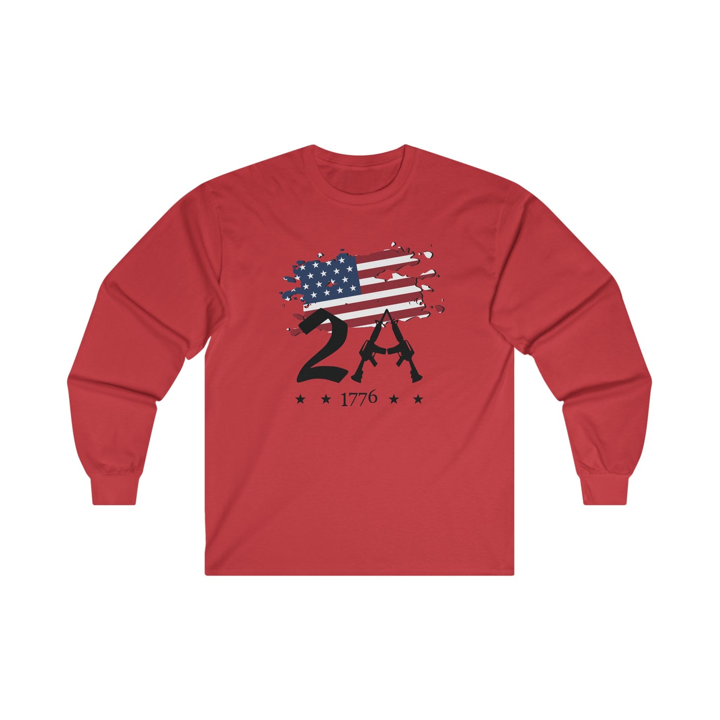 2A 2nd Amendment 1776 Unisex Ultra Cotton Long Sleeve Tee