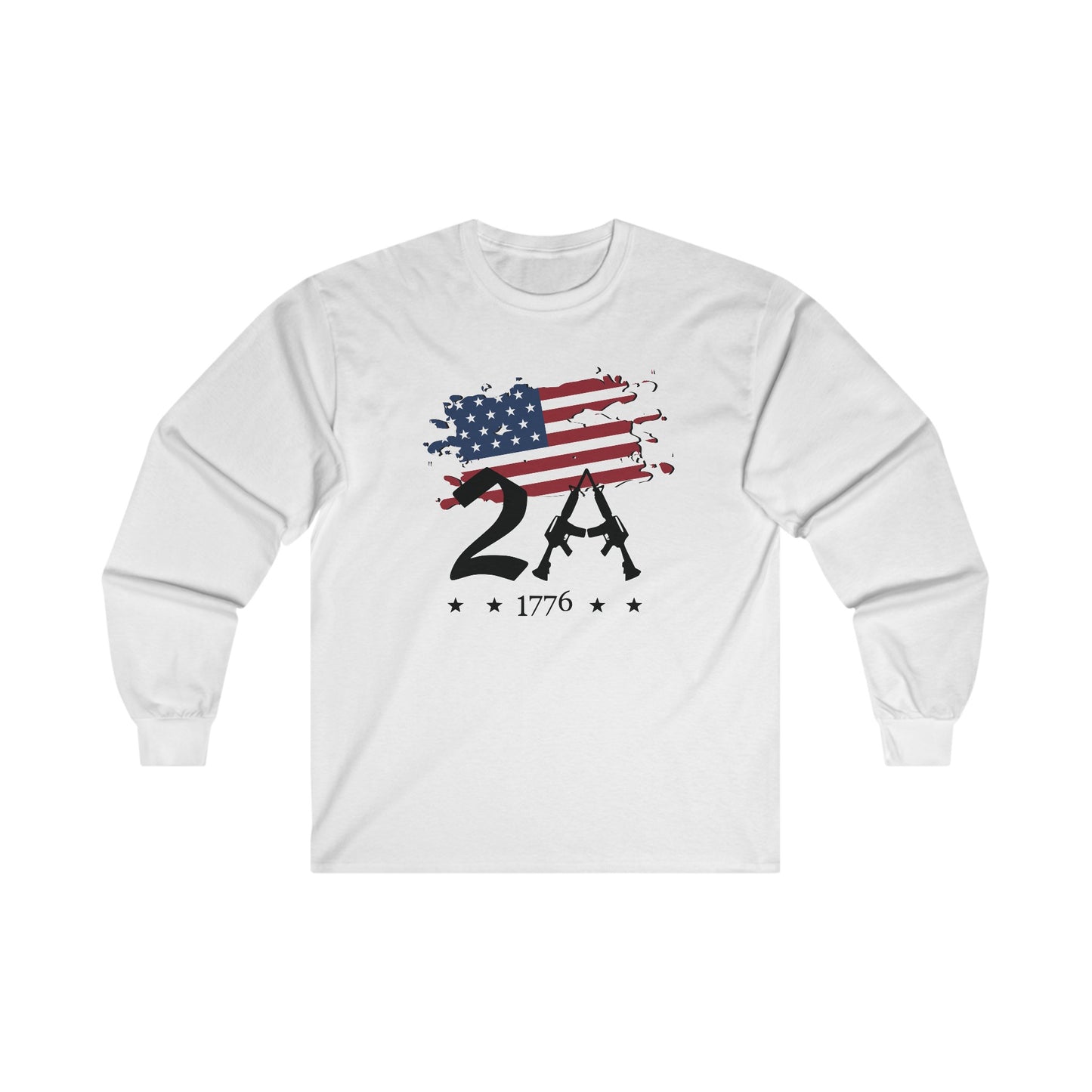 2A 2nd Amendment 1776 Unisex Ultra Cotton Long Sleeve Tee