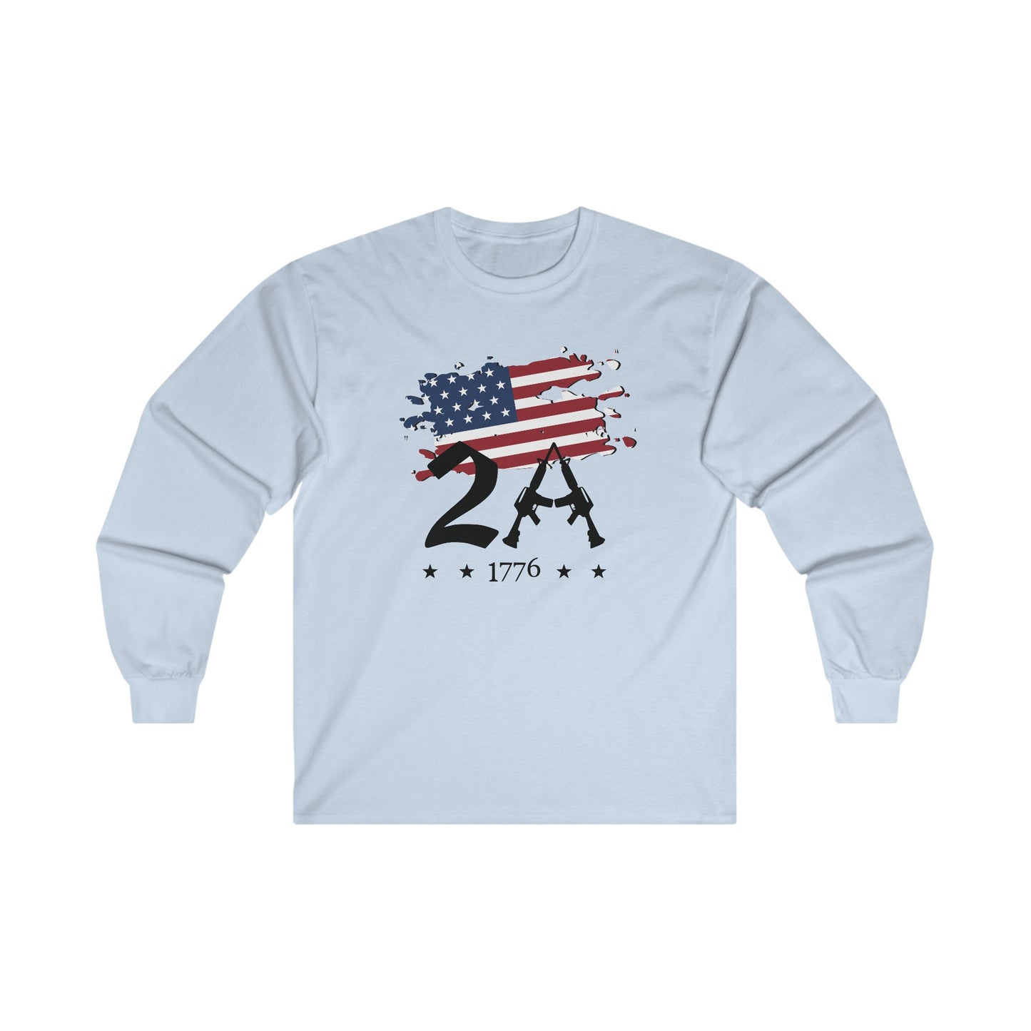 2A 2nd Amendment 1776 Unisex Ultra Cotton Long Sleeve Tee