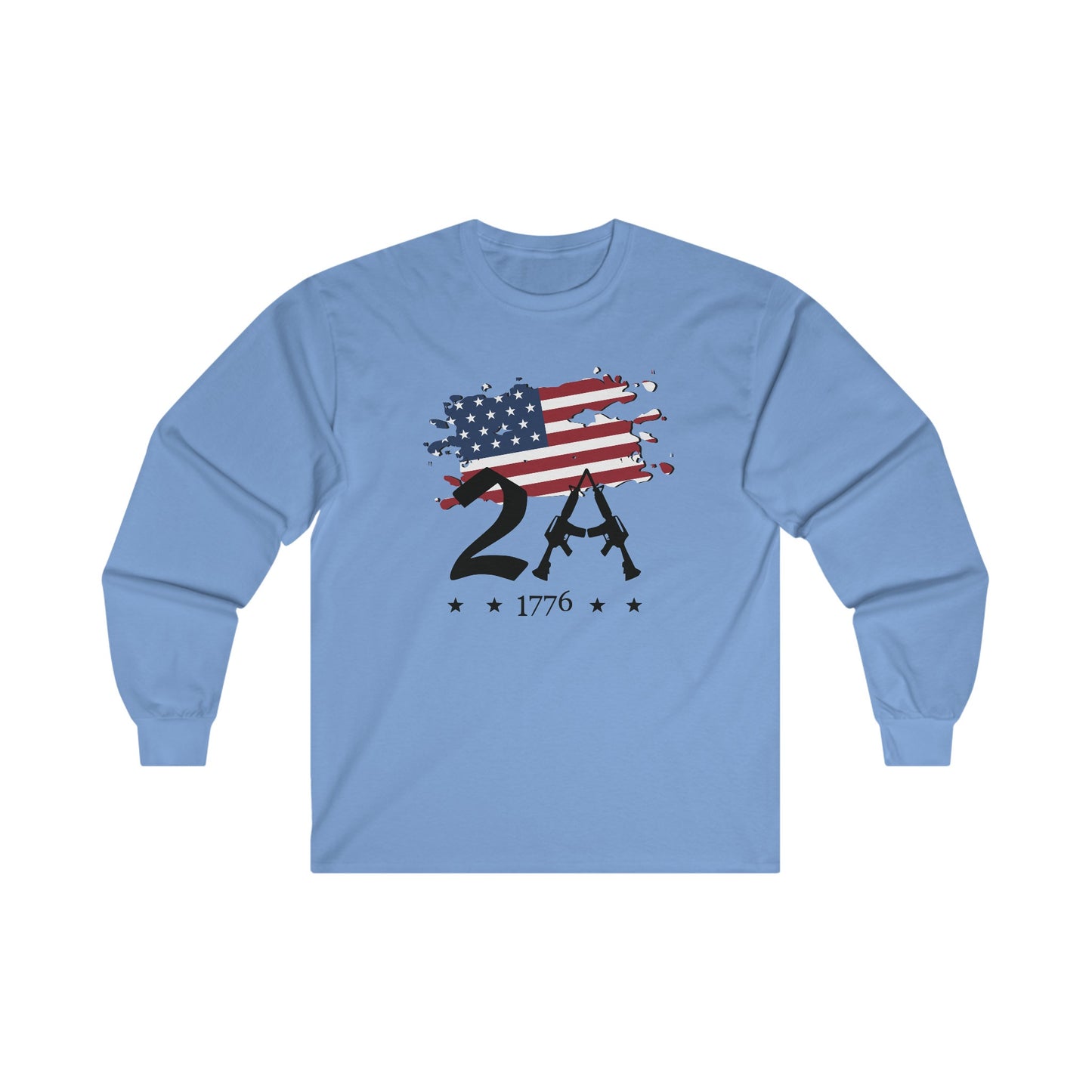 2A 2nd Amendment 1776 Unisex Ultra Cotton Long Sleeve Tee