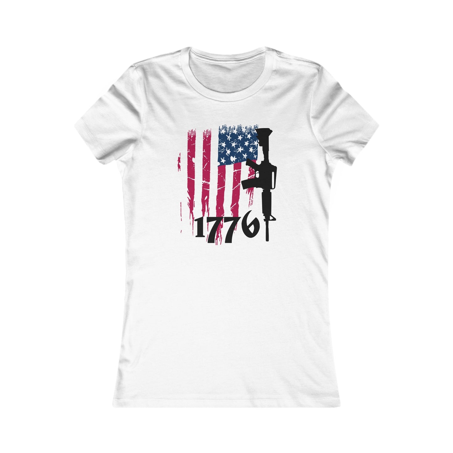 1776 US Flag Women's Favorite Tee