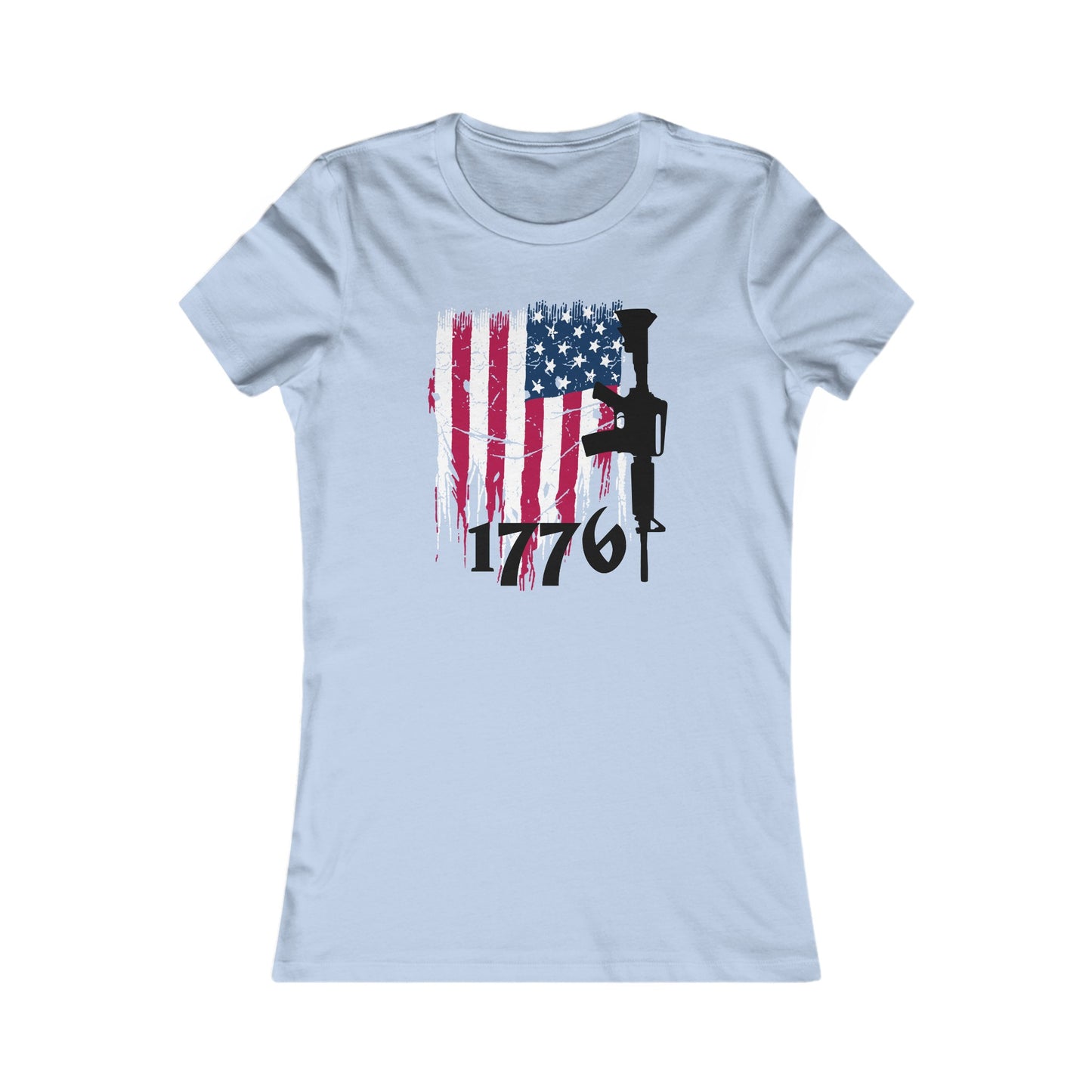 1776 US Flag Women's Favorite Tee